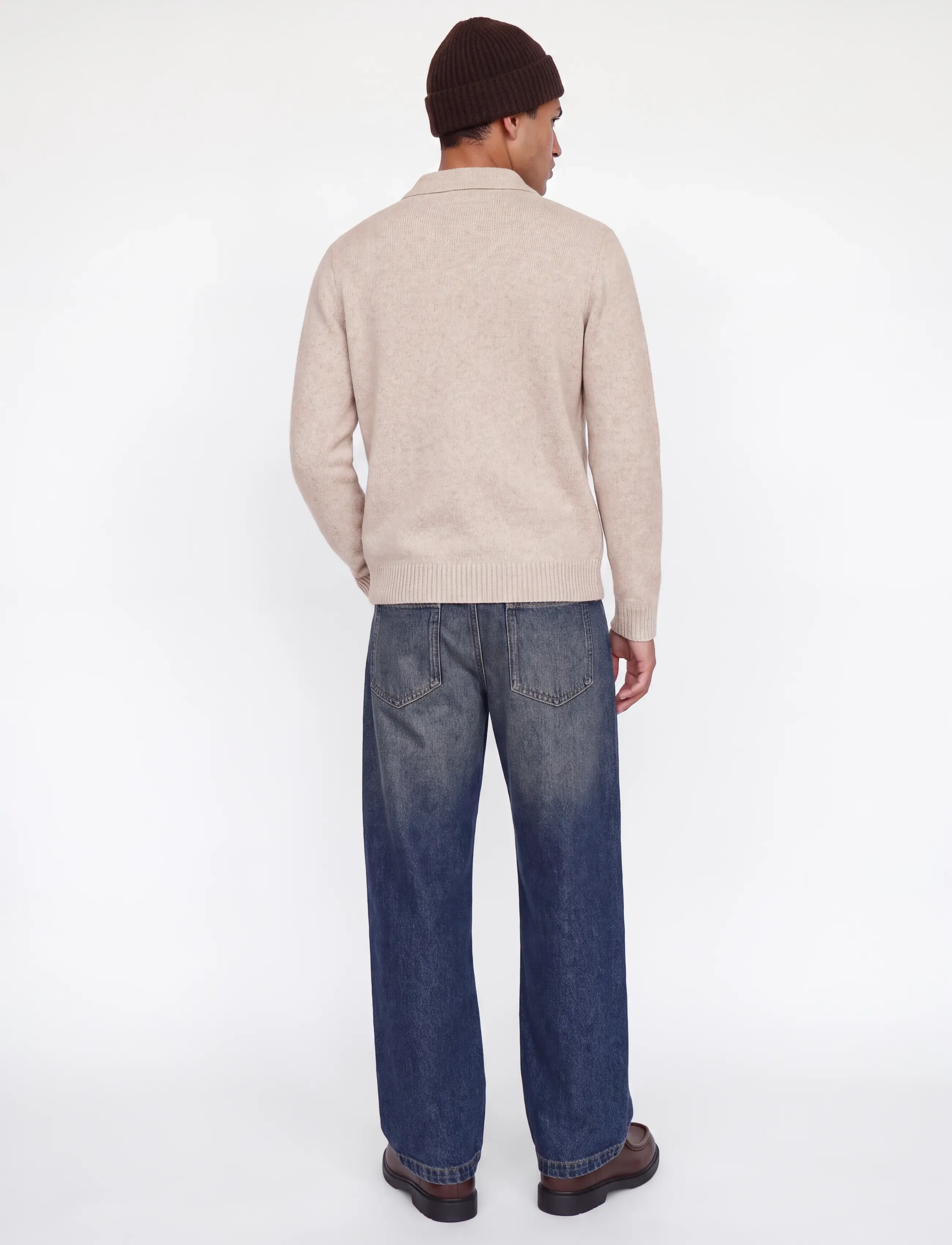 Jack & Jones - JJESOHO OLLIE KNIT POLO CARDIGAN - sügisesed riided - atmosphere - 1