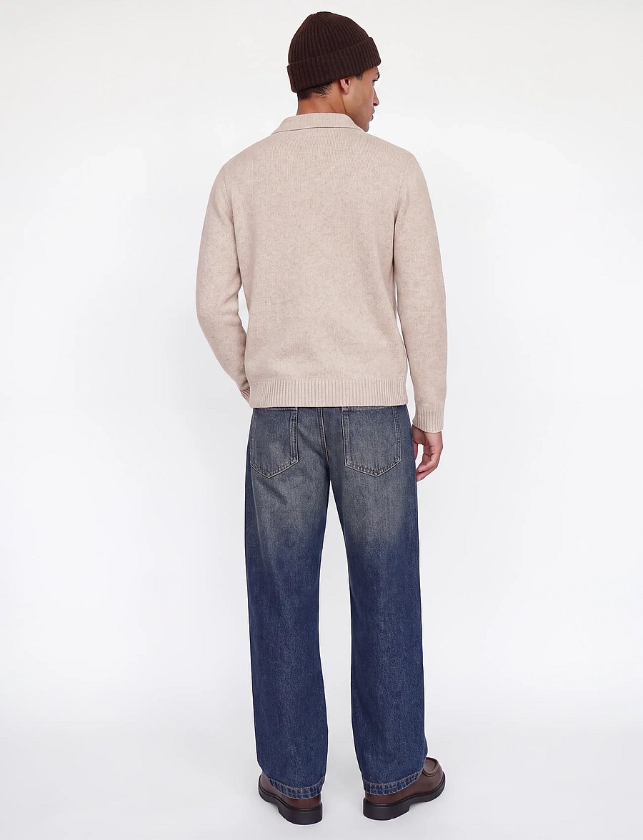 Jack & Jones - JJESOHO OLLIE KNIT POLO CARDIGAN - cardigans - atmosphere - 1