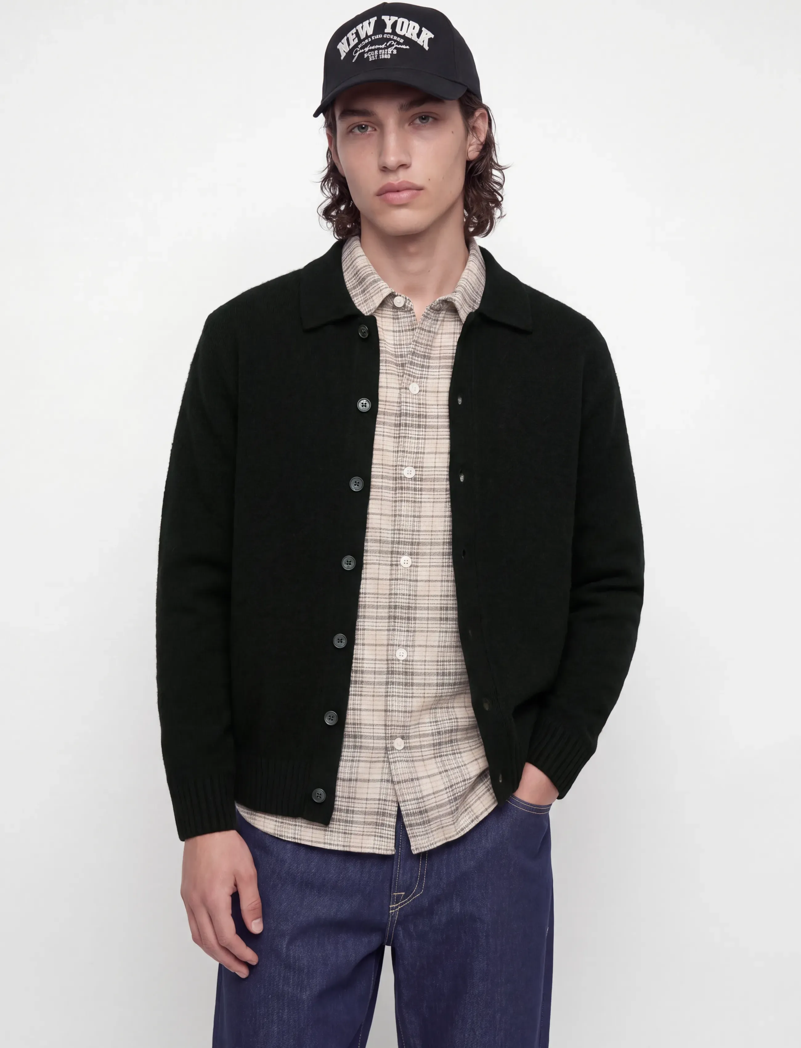 Jjesoho Ollie Knit Polo Cardigan