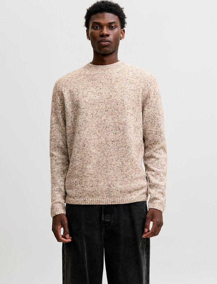 Jack & Jones - JJENIEL KNIT CREW NECK SN - atmosphere - 0