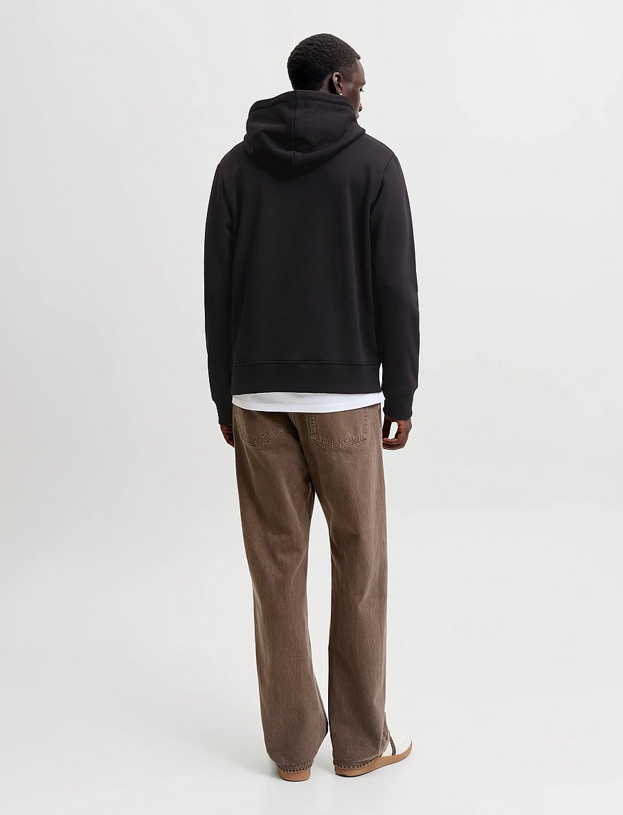 Jack & Jones - JJTOM SWEAT HOOD - kapuutsiga dressipluusid - black - 3