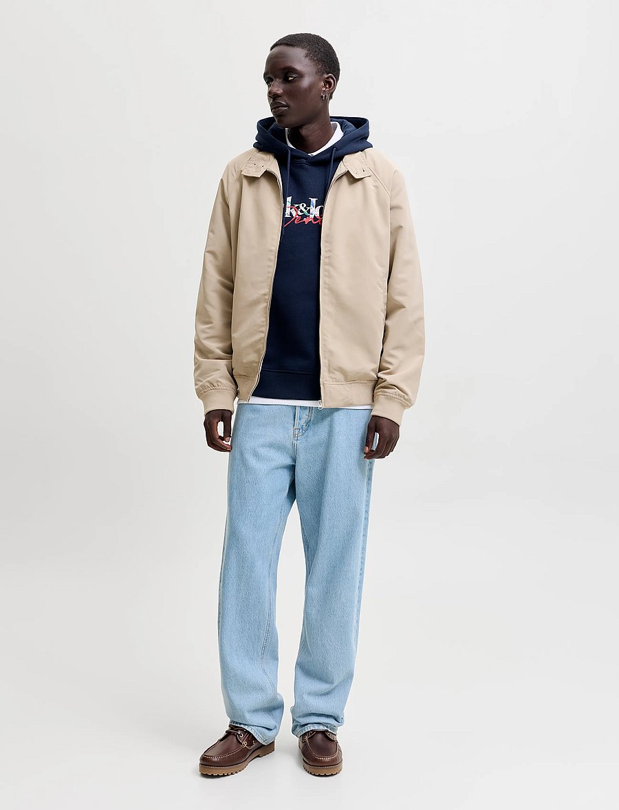 Jack & Jones - JJTOM SWEAT HOOD - hoodies - navy blazer - 4