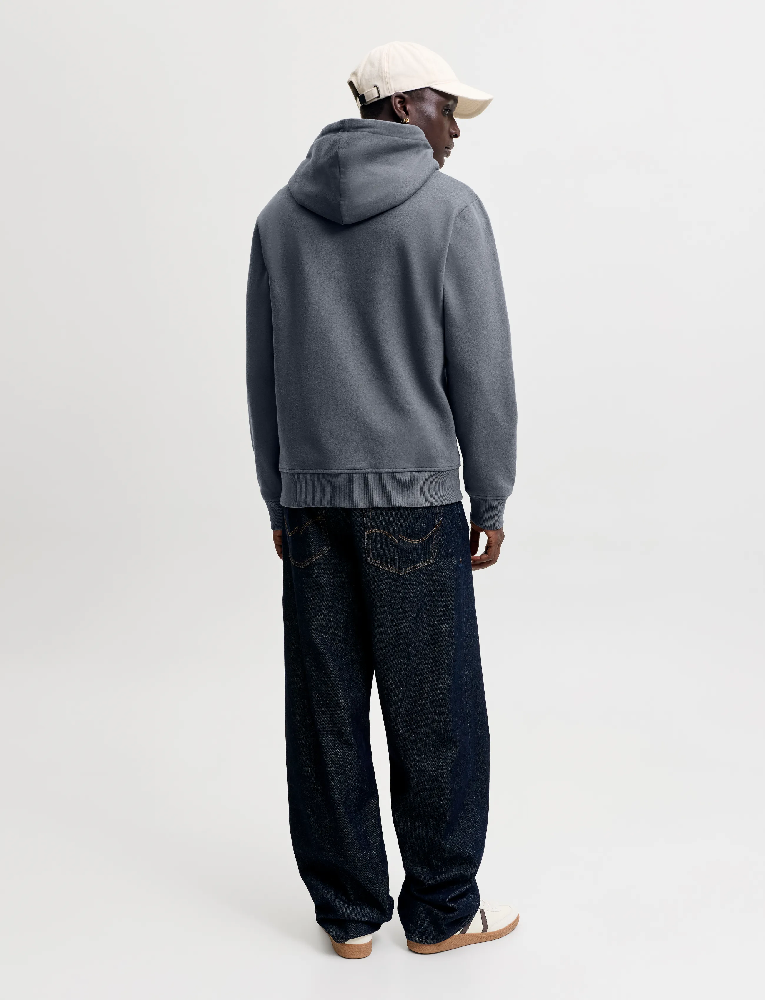 Jack & Jones - JJTOM SWEAT HOOD - kapuzenpullover - turbulence - 3