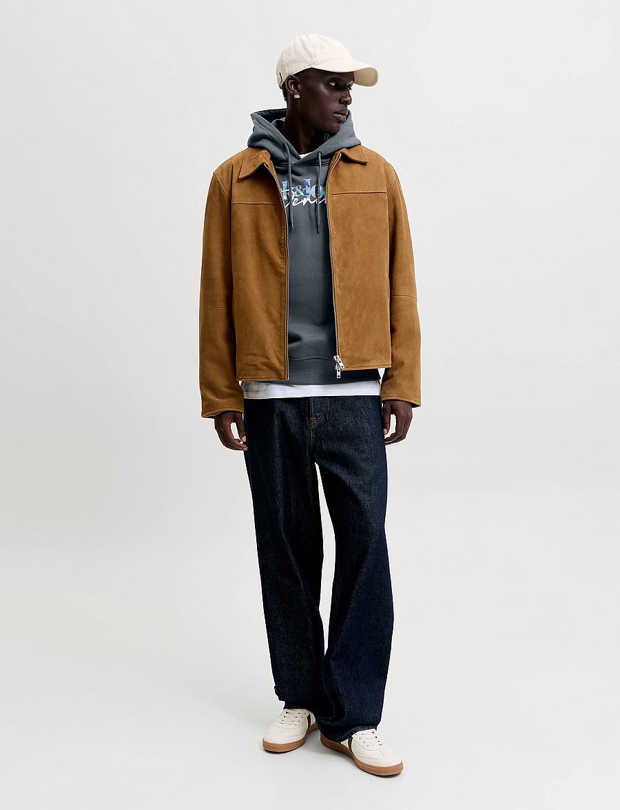 Jack & Jones - JJTOM SWEAT HOOD - kapuzenpullover - turbulence - 4
