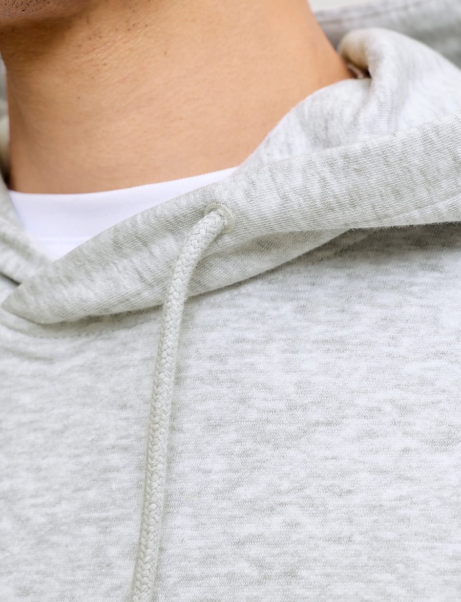 Jack & Jones - JJTOM SWEAT HOOD - kapuzenpullover - white melange - 5