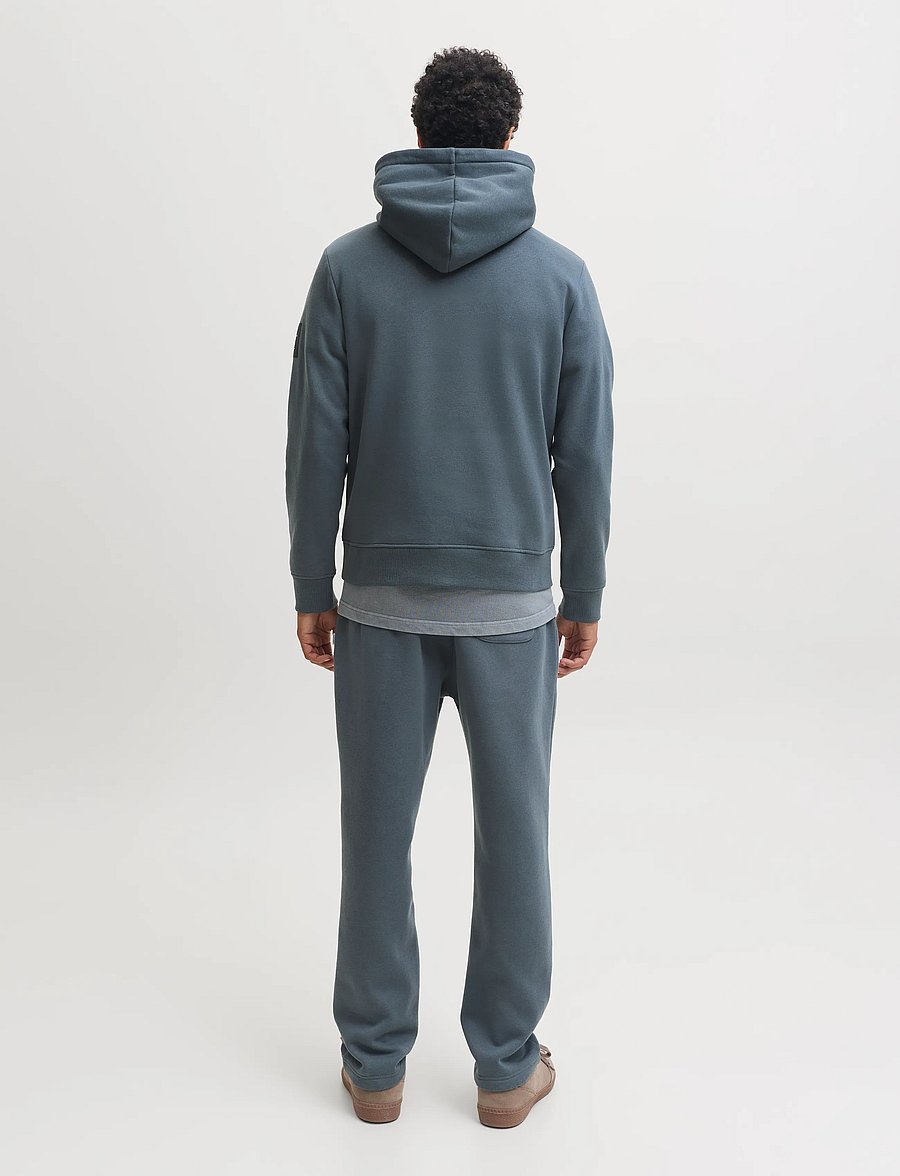 Jack & Jones - JJCLEVELAND SWEAT HOOD SN - hoodies - turbulence - 3