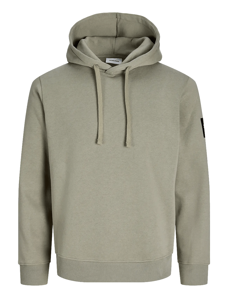 Jack & Jones - JJCLEVELAND SWEAT HOOD SN - hættetrøjer - vetiver - 0
