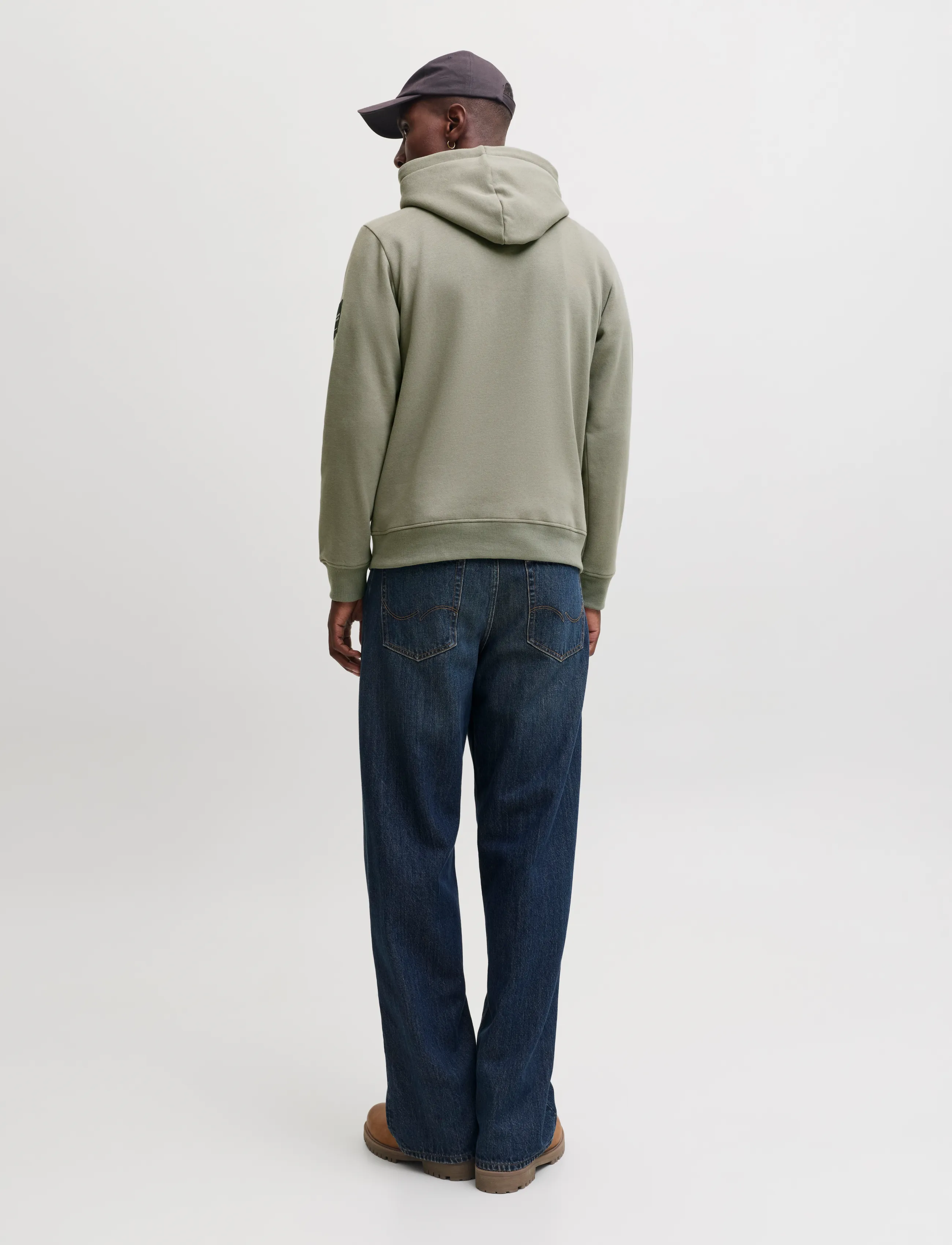 Jack & Jones - JJCLEVELAND SWEAT HOOD SN - hoodies - vetiver - 3