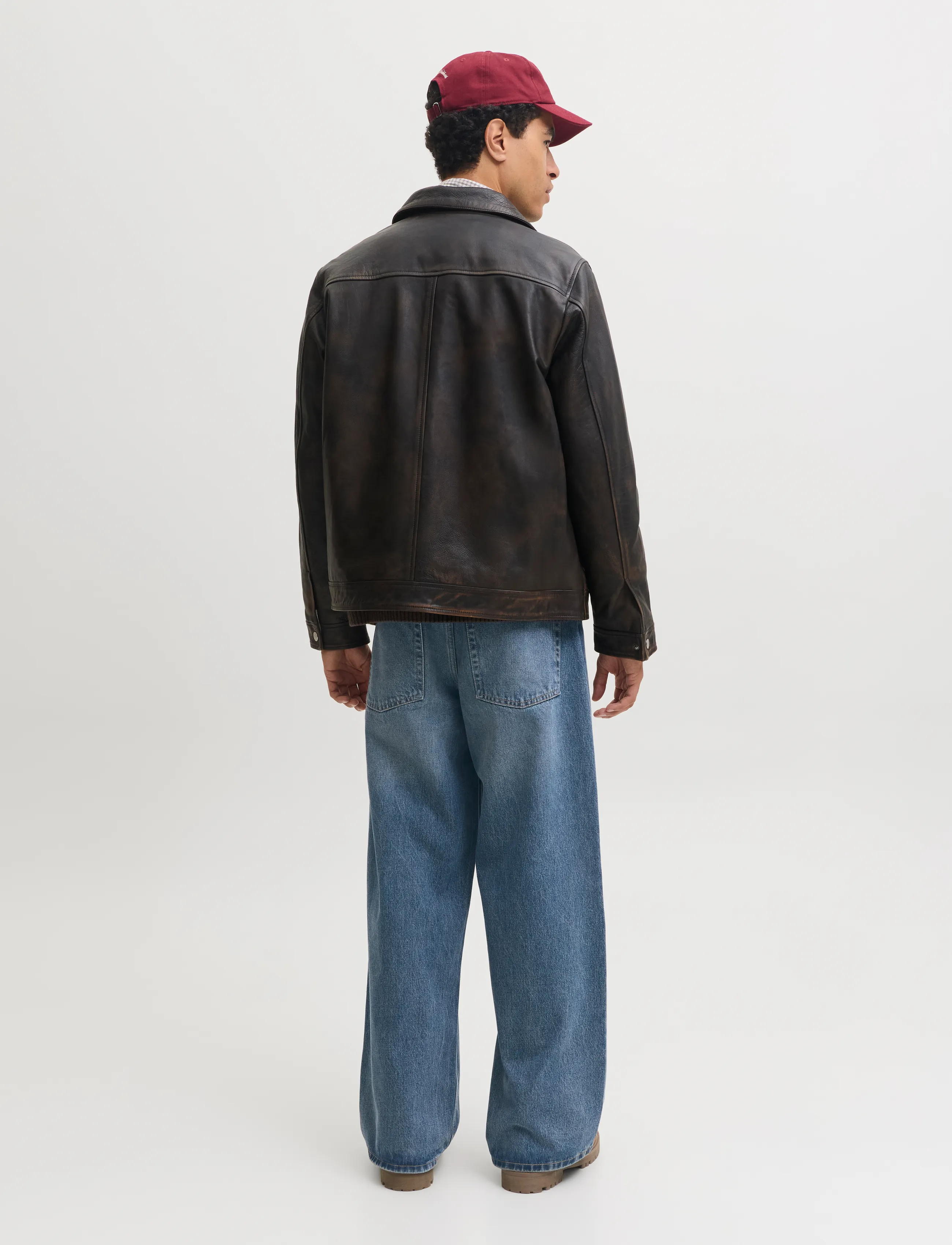 Jack & Jones - JJIDAVE JJCLASSIC ST 463 SN - loose jeans - blue denim - 3
