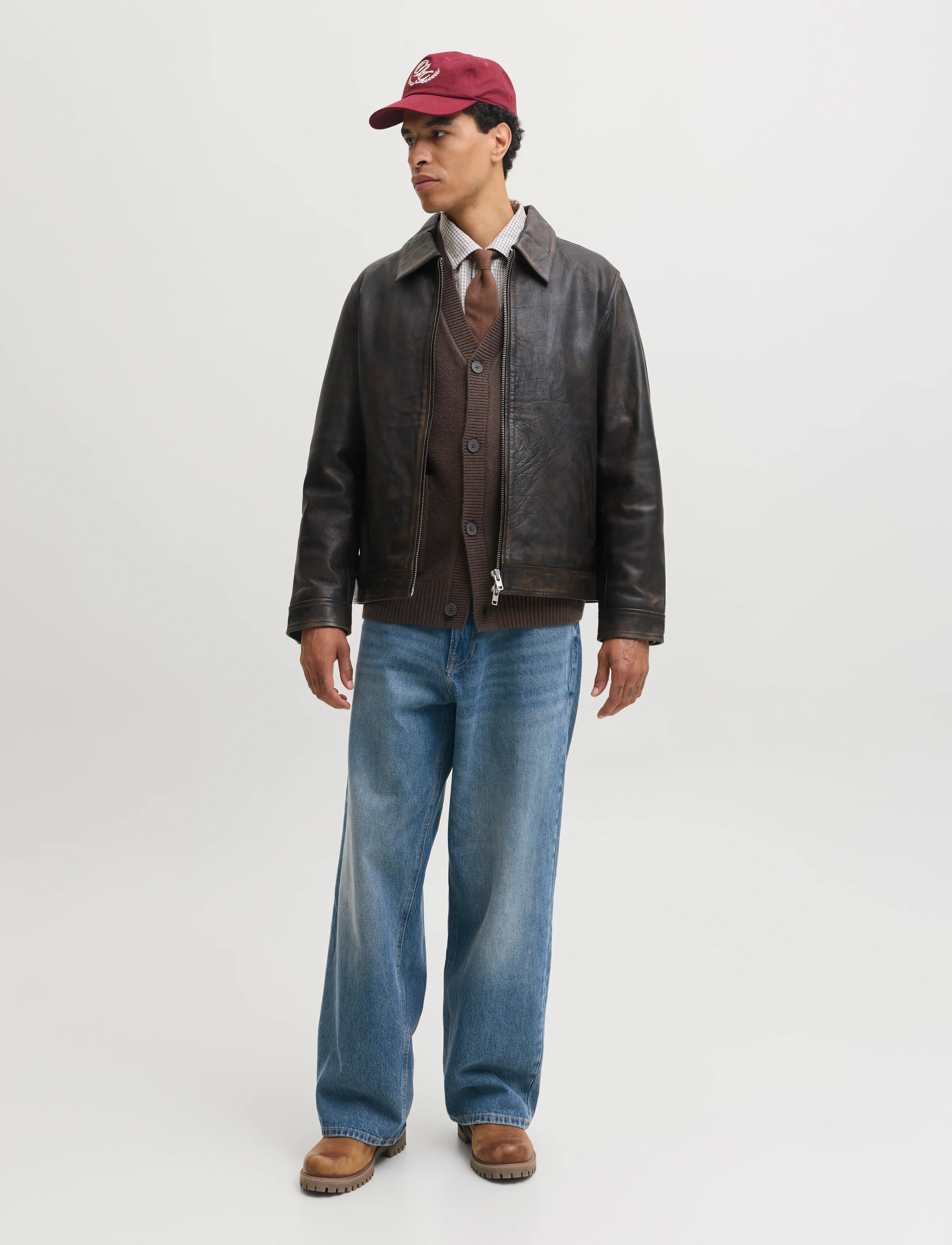 Jack & Jones - JJIDAVE JJCLASSIC ST 463 SN - loose jeans - blue denim - 4