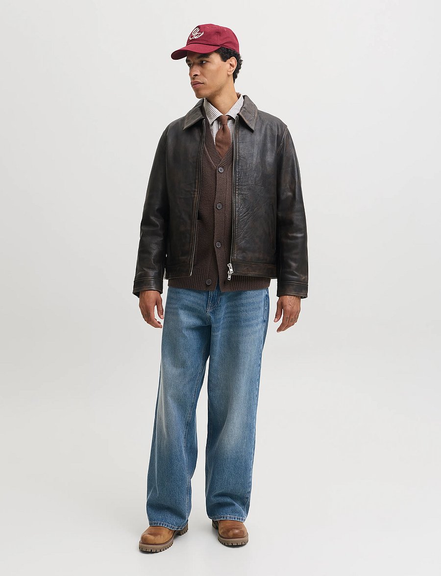 Jack & Jones - JJIDAVE JJCLASSIC ST 463 SN - weite jeans - blue denim - 4