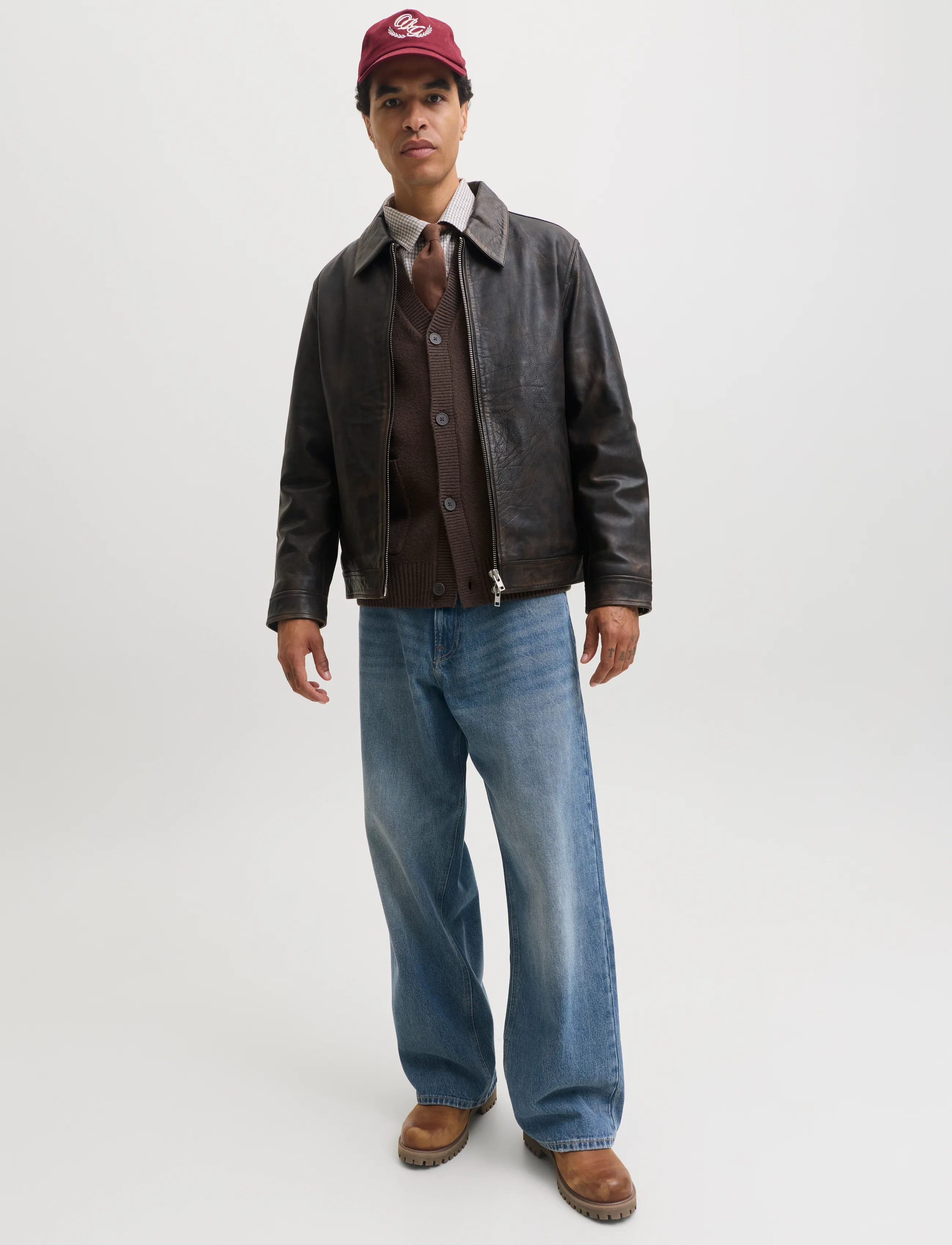 Jack & Jones - JJIDAVE JJCLASSIC ST 463 SN - loose jeans - blue denim - 5