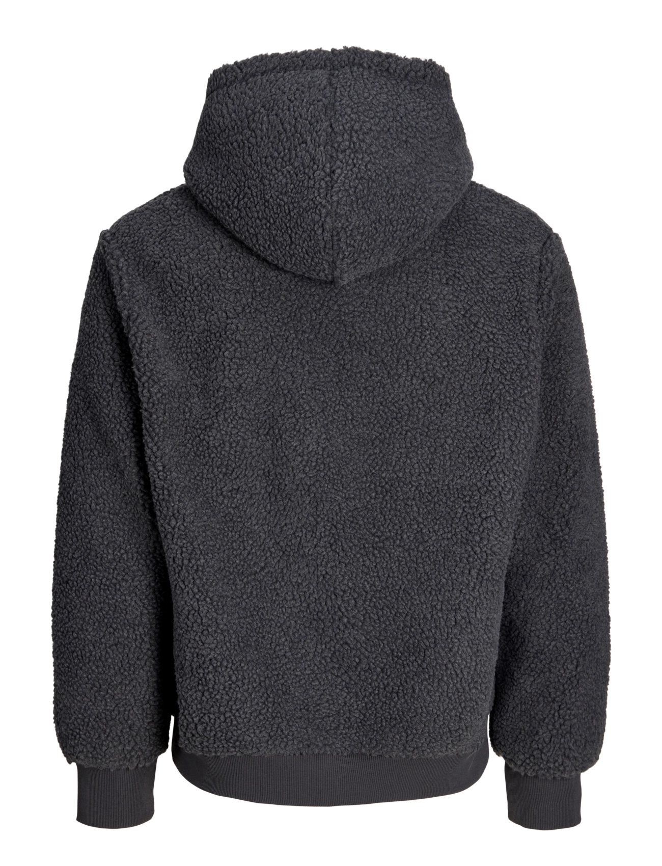 Jack & Jones - JJSOHO TEDDY SWEAT HOOD - asphalt - 1