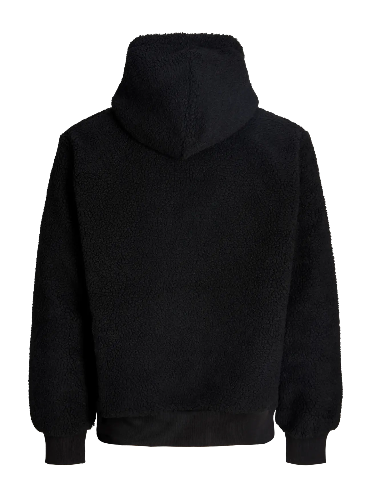 Jack & Jones - JJSOHO TEDDY SWEAT HOOD - hoodies - black - 1