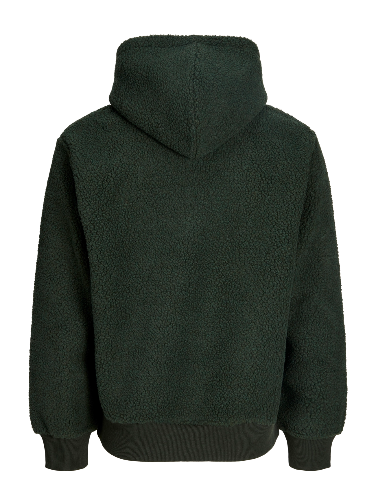 Jack & Jones - JJSOHO TEDDY SWEAT HOOD - teddy sweaters - darkest spruce - 1