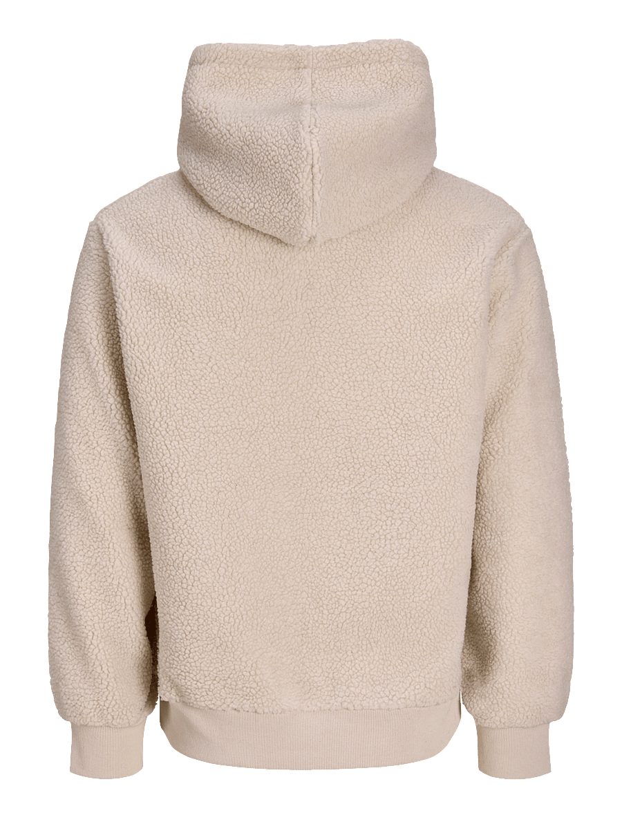 Jack & Jones - JJSOHO TEDDY SWEAT HOOD - moonbeam - 1