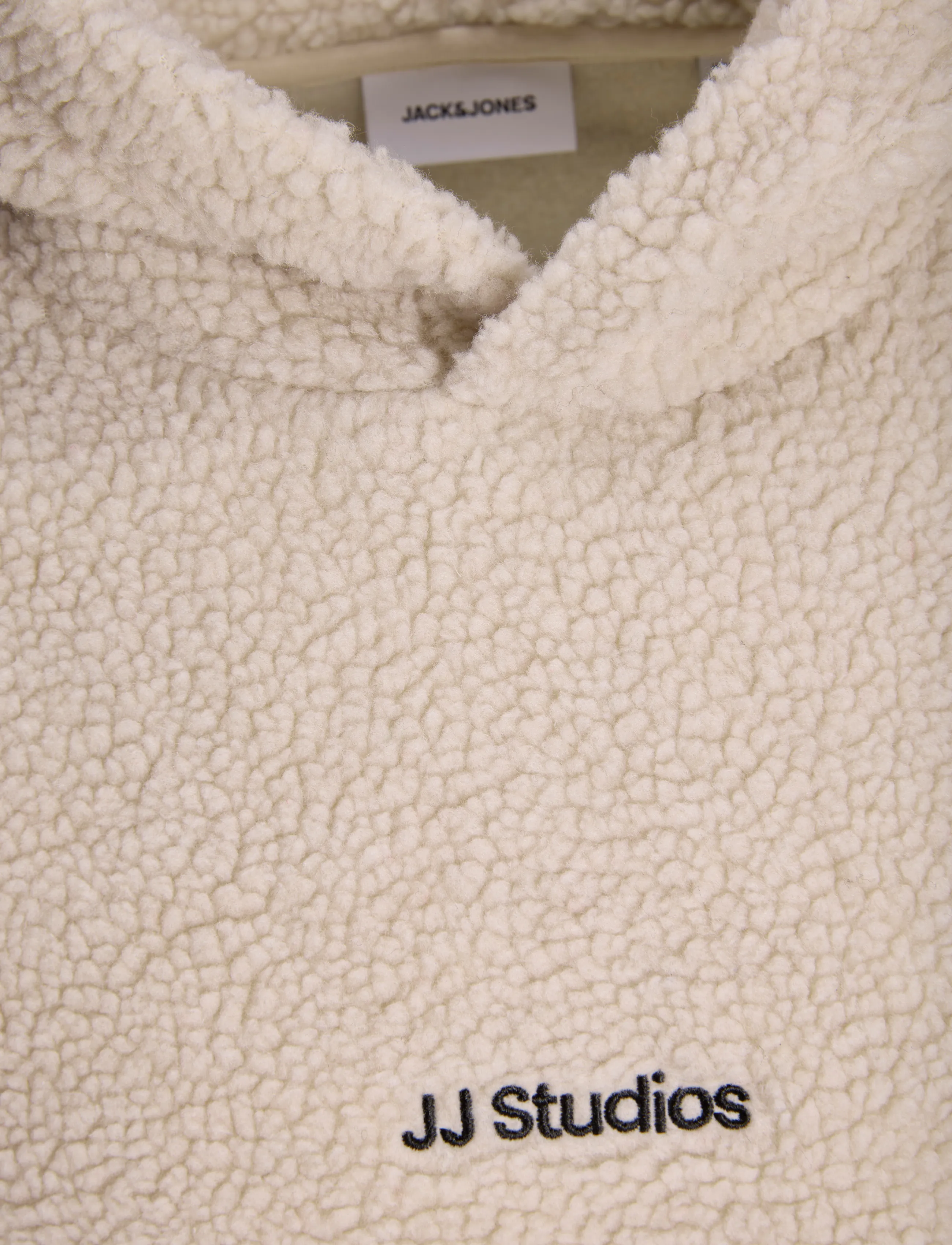 Jack & Jones - JJSOHO TEDDY SWEAT HOOD - moonbeam - 3