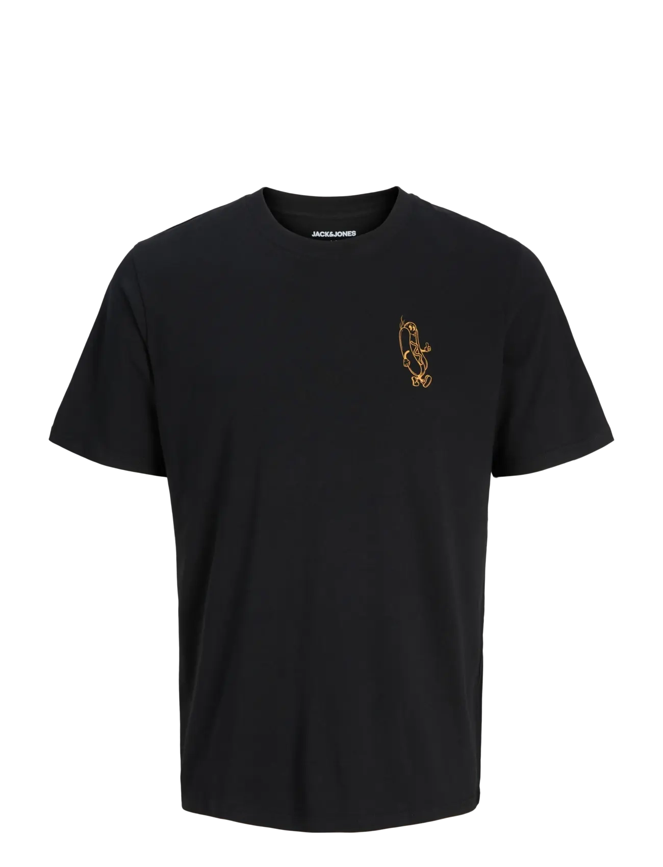 Jack & Jones - JJBREWY TEE SS CREW NECK - black - 1