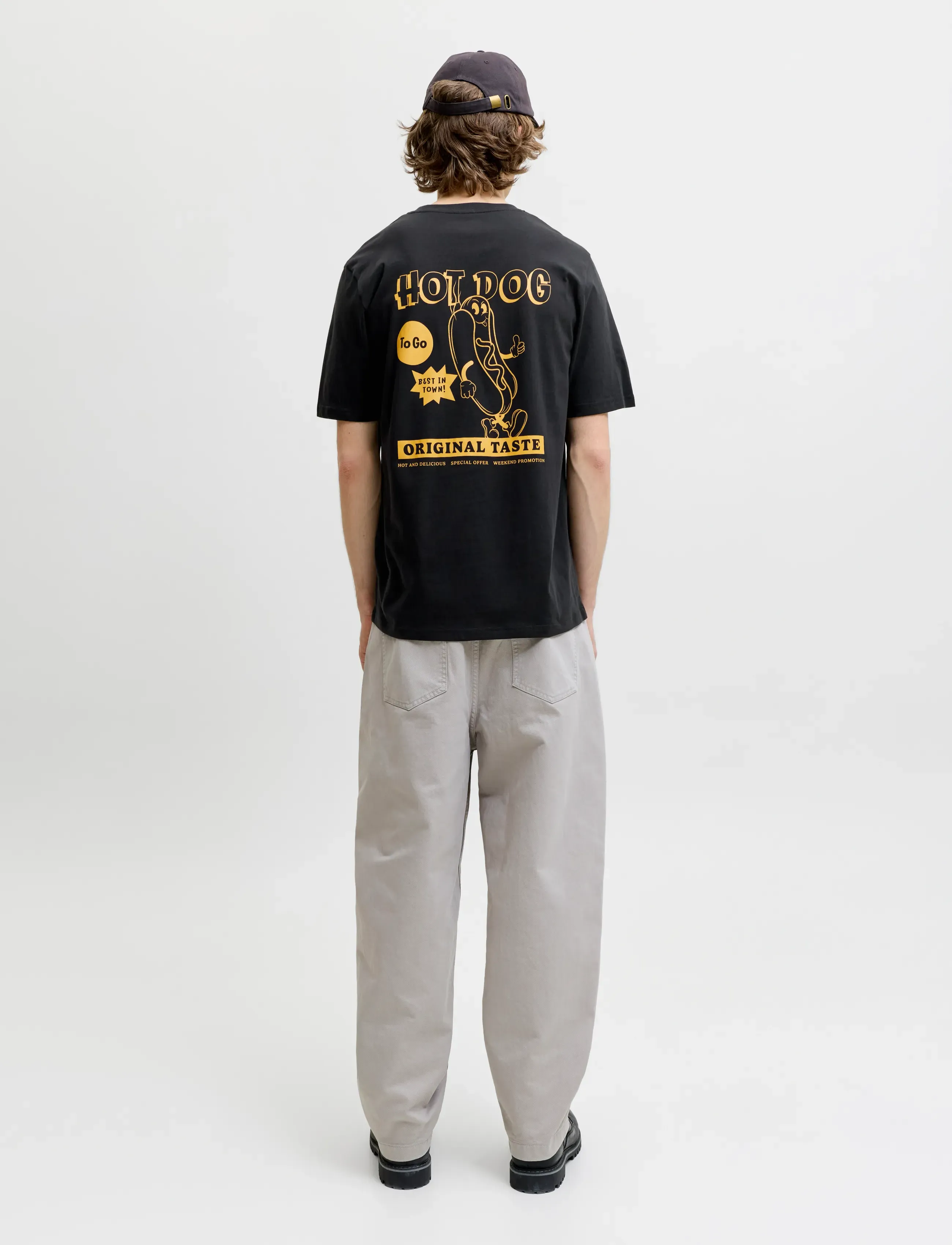 Jack & Jones - JJBREWY TEE SS CREW NECK - black - 3