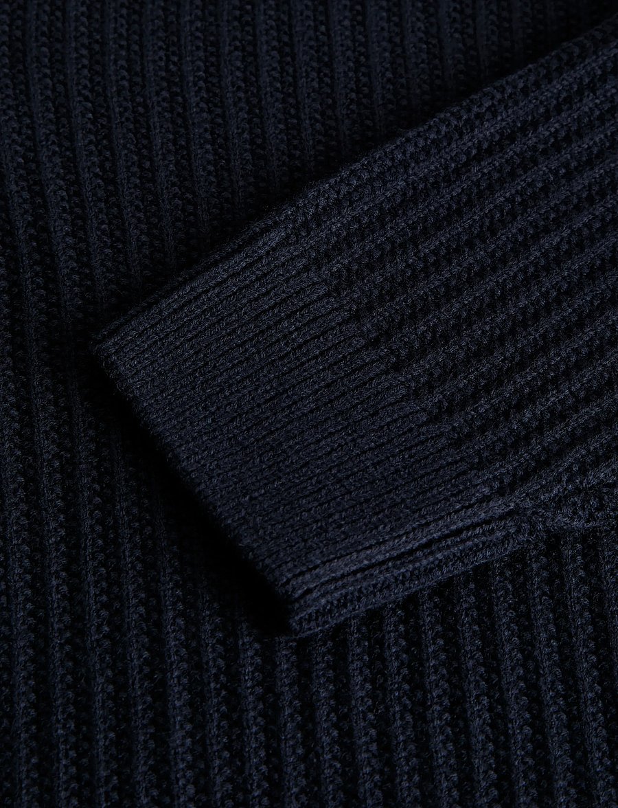 Jack & Jones - JJSAGE KNIT V-NECK CARDIGAN - navy blazer - 2