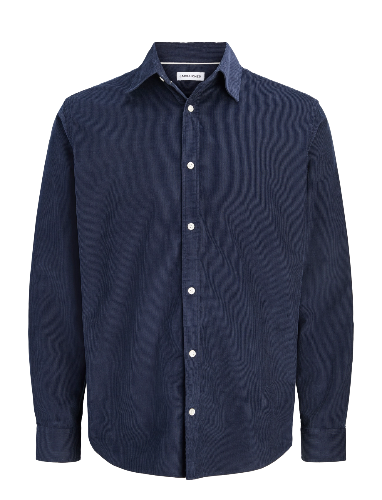 Jack & Jones JJEFIELD CORD SHIRT LS SN - Casual skjortor - NAVY BLAZER / navy