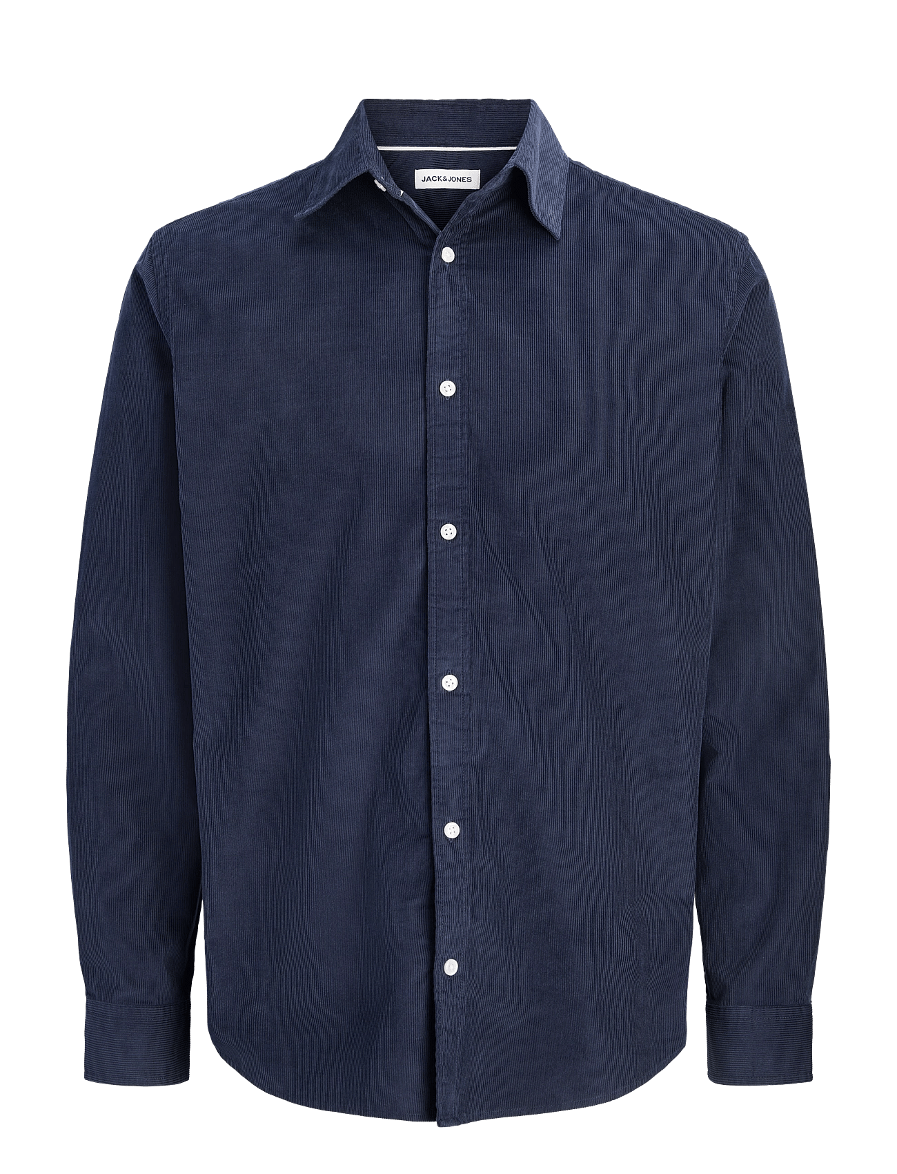 JJEFIELD CORD SHIRT LS SN - NAVY BLAZER