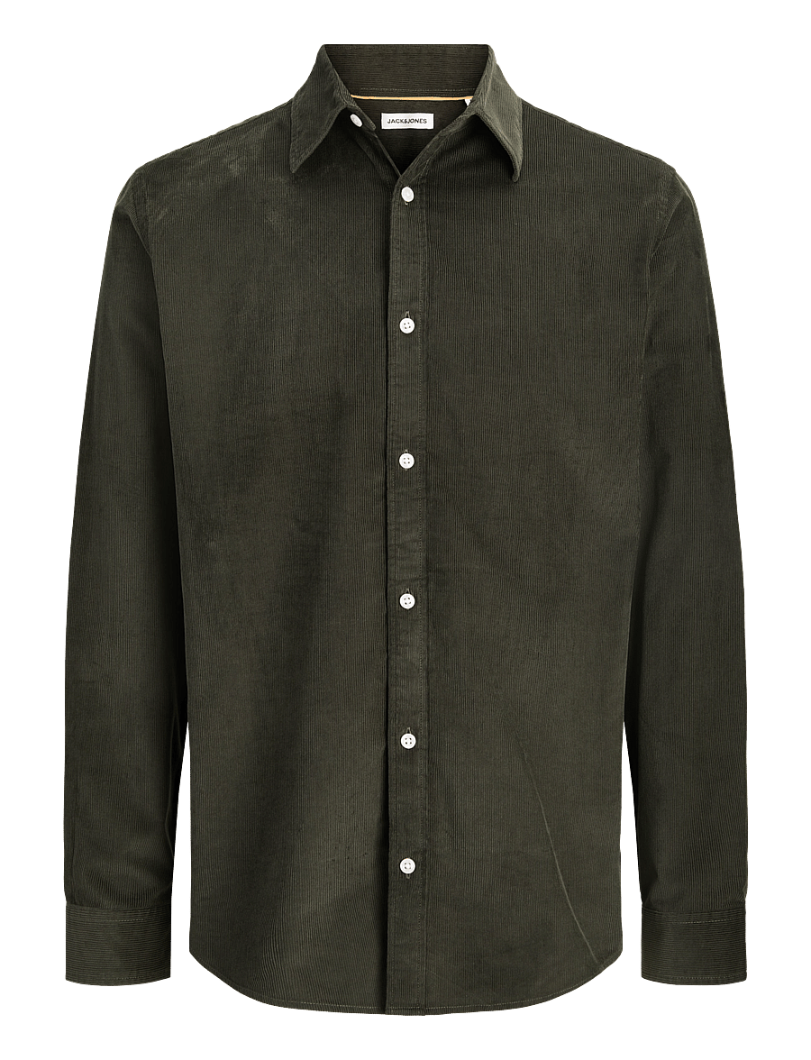 Jack & Jones - JJEFIELD CORD SHIRT LS SN - manchesterskjortor - rosin - 0