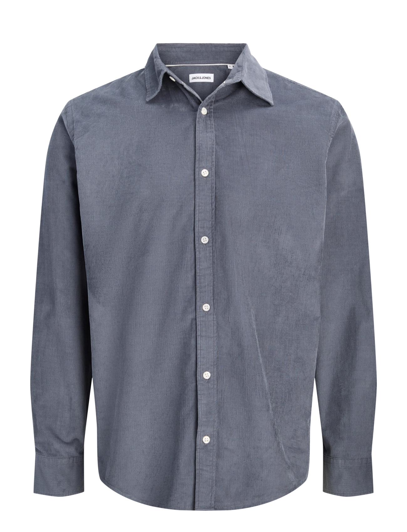Jack & Jones JJEFIELD CORD SHIRT LS SN - Casual skjortor - TURBULENCE / blue