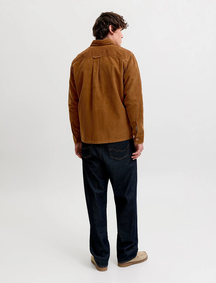 Jack & Jones - JJEREGENT CORD OVERSHIRT LS SN - manchesterskjortor - monks robe - 2