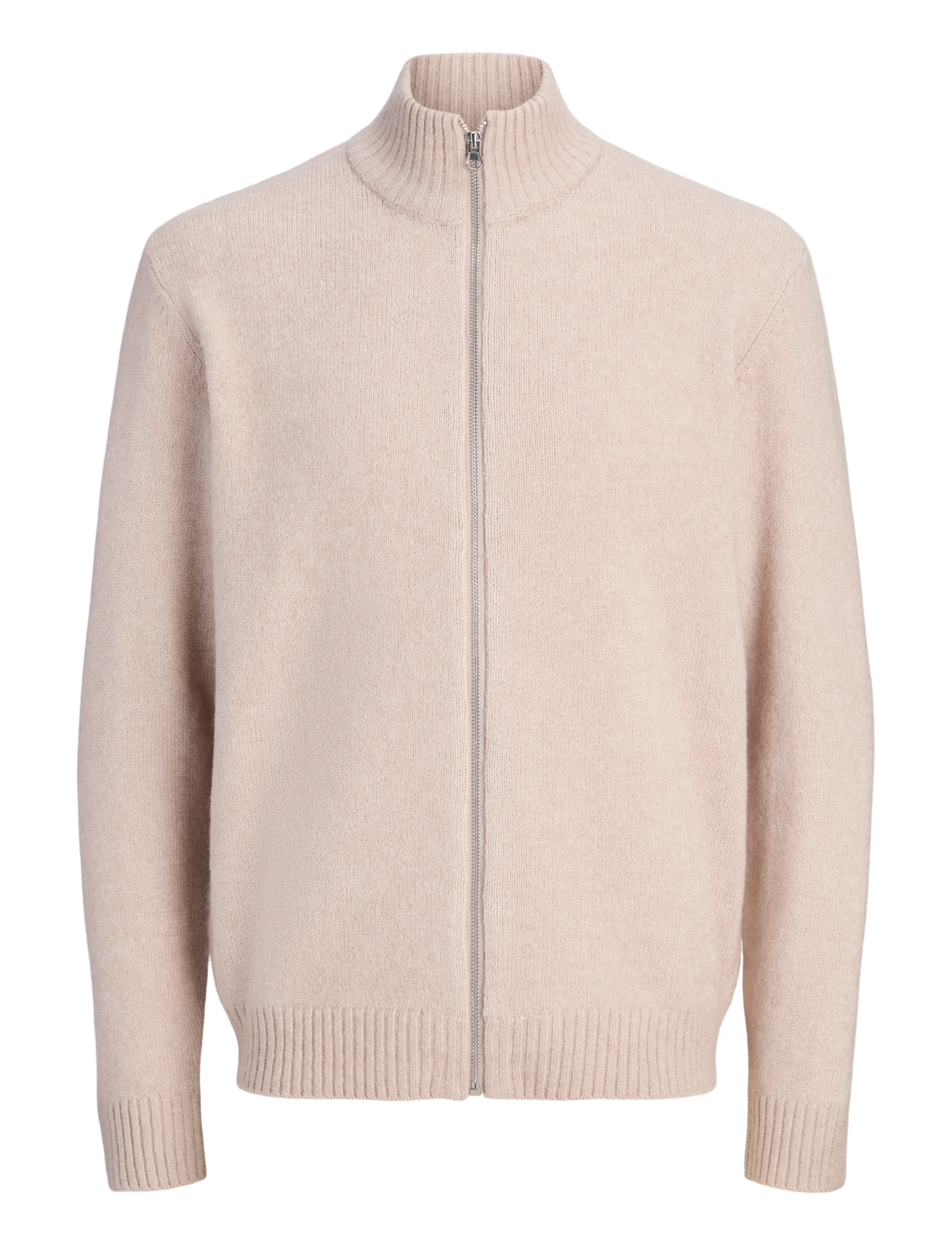 Jjsoho Ollie Knit High Neck Zip Car Sn