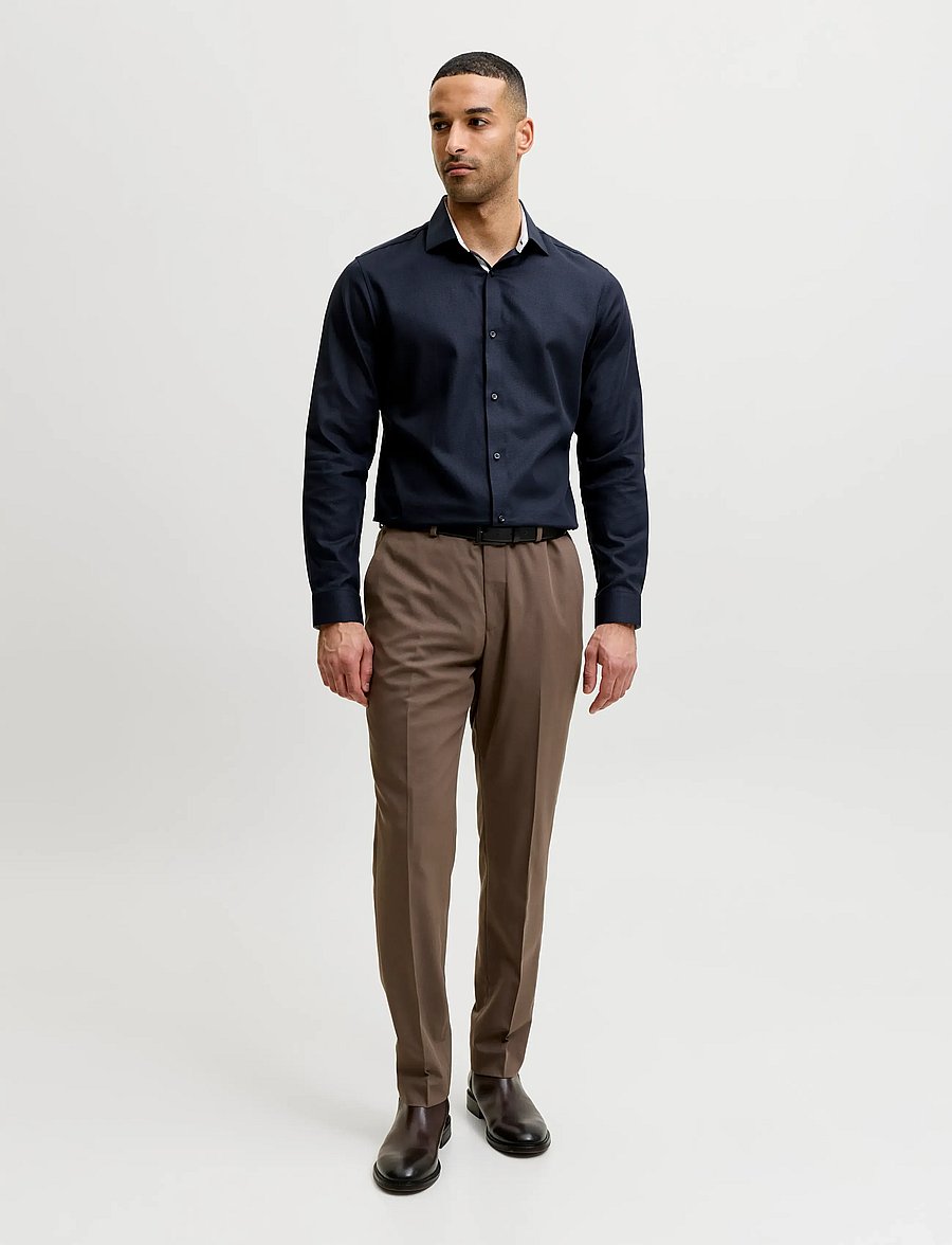 Jack & Jones - JPRBLAPARKER DETAIL L/S SHIRT SN - night sky - 3