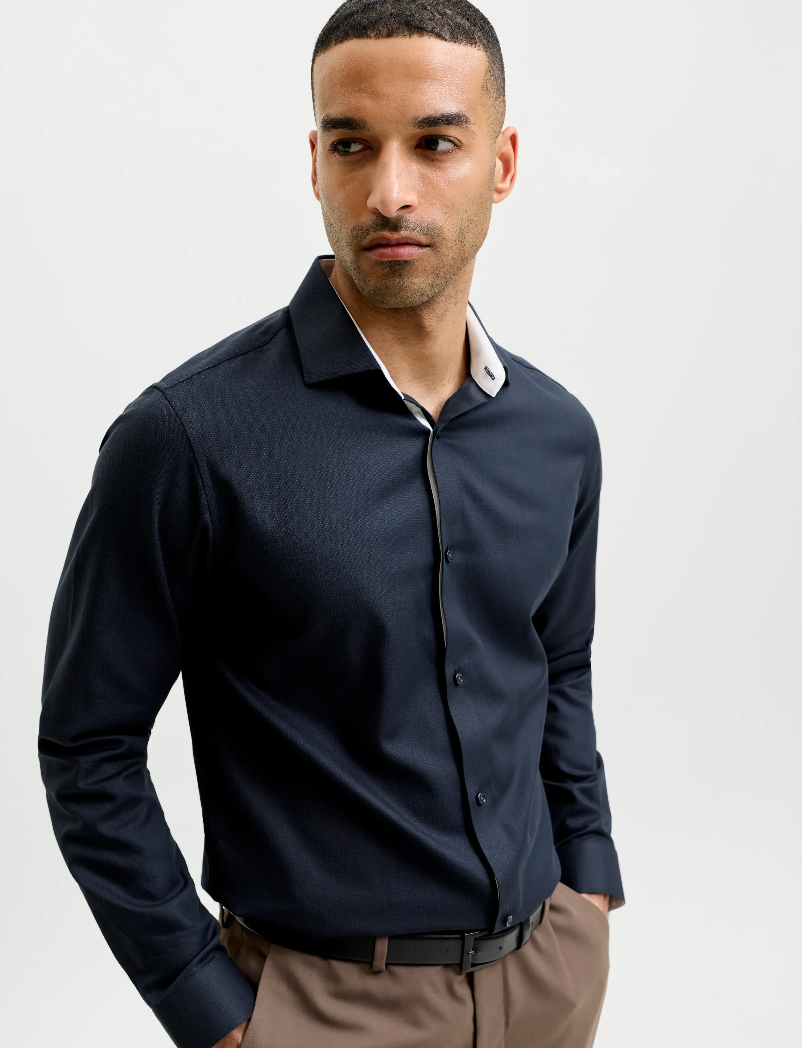 Jack & Jones - JPRBLAPARKER DETAIL L/S SHIRT SN - night sky - 4