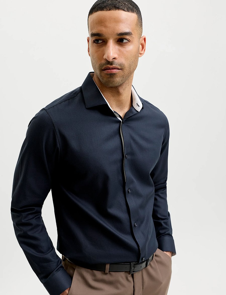 Jack & Jones - JPRBLAPARKER DETAIL L/S SHIRT SN - night sky - 4