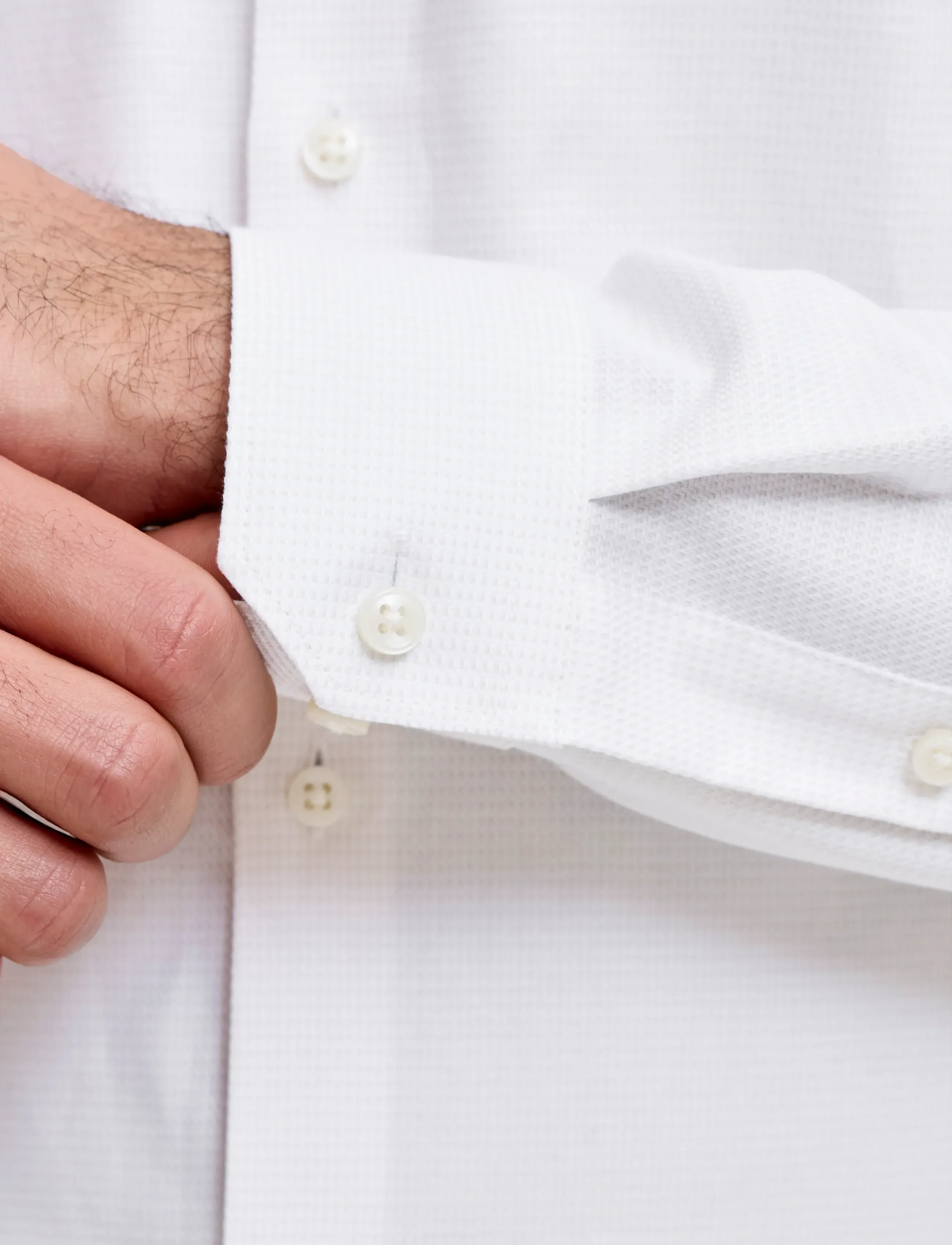 Jack & Jones - JPRBLAPARKER DETAIL L/S SHIRT SN - pattern shirts - white - 4