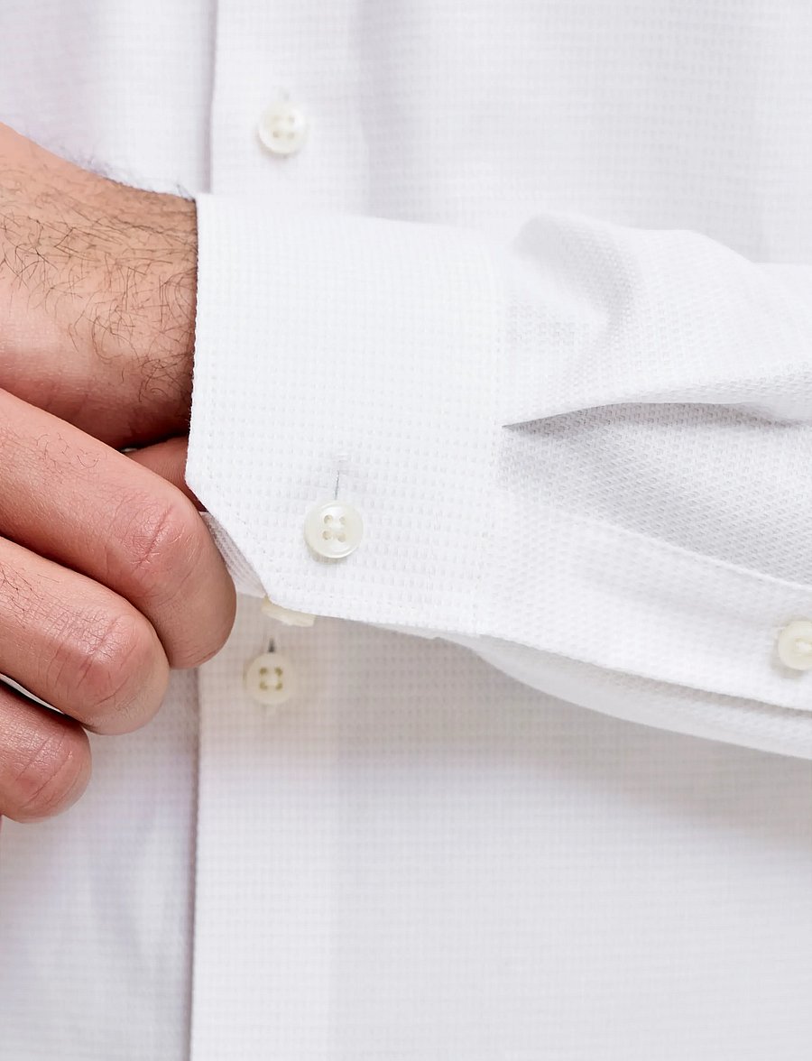 Jack & Jones - JPRBLAPARKER DETAIL L/S SHIRT SN - gemusterte hemden - white - 4