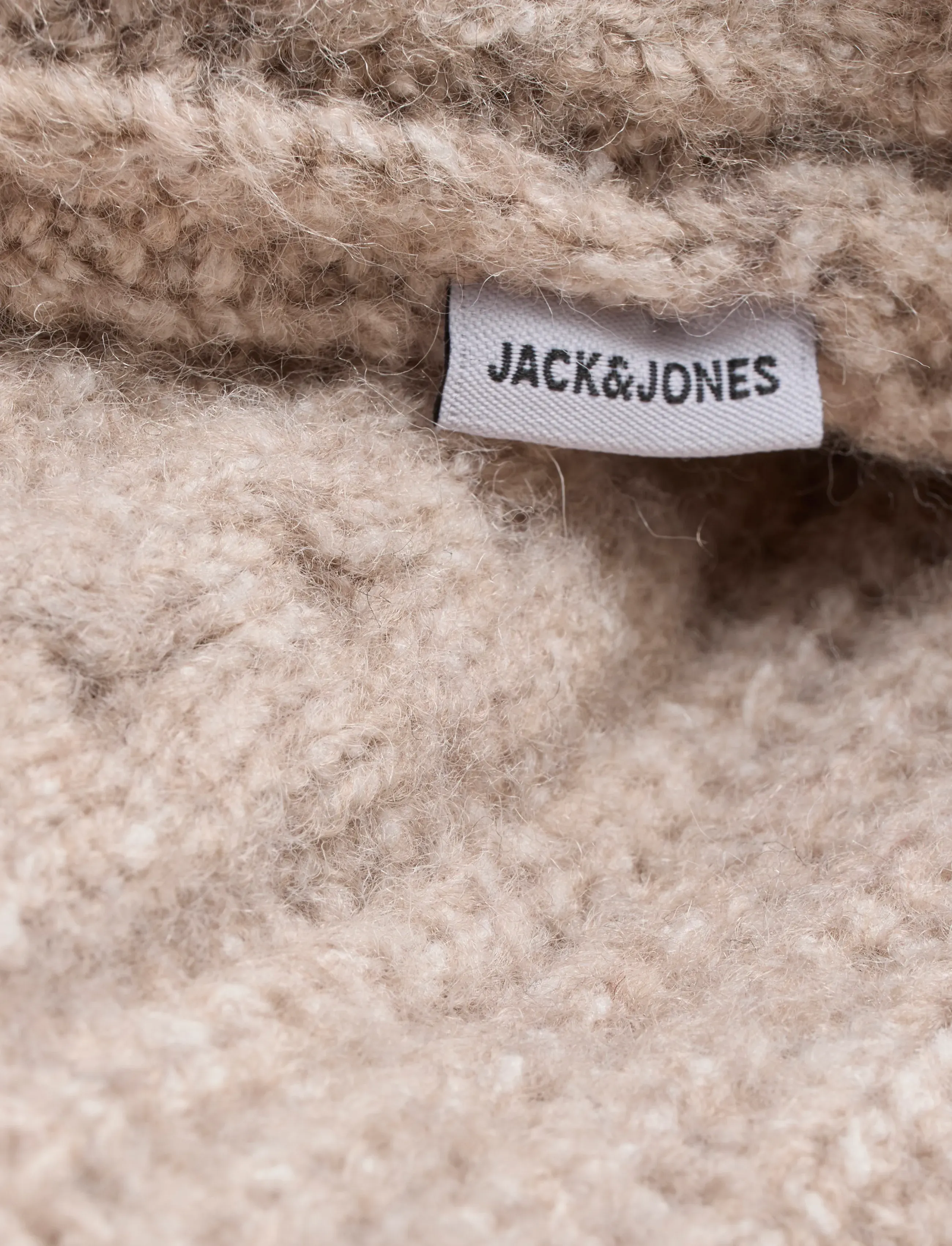 Jack & Jones - JJGAVIN KNIT CABLE LS POLO - poloer i strik med lange ærmer - atmosphere - 2