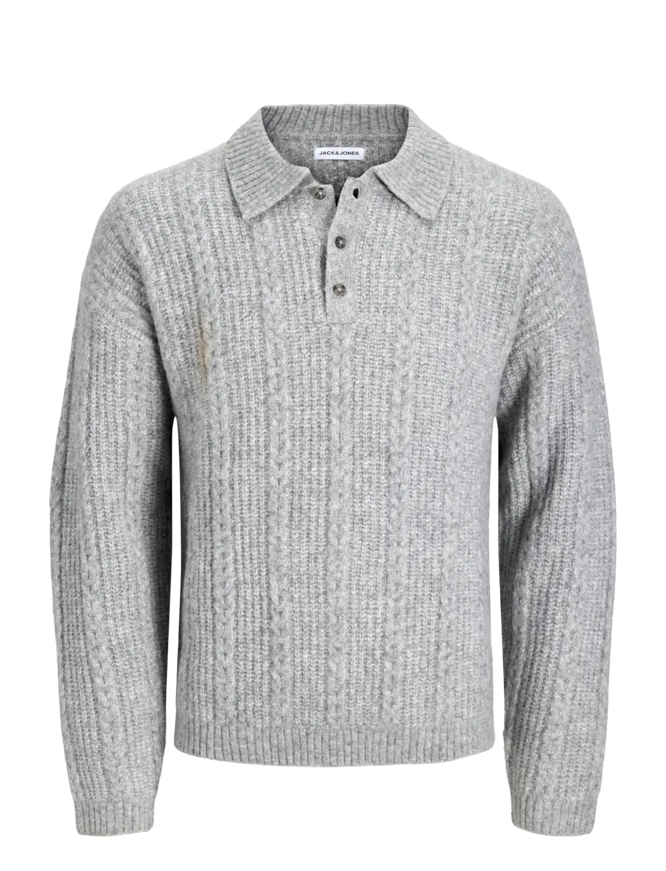 LIGHT GREY MELANGE