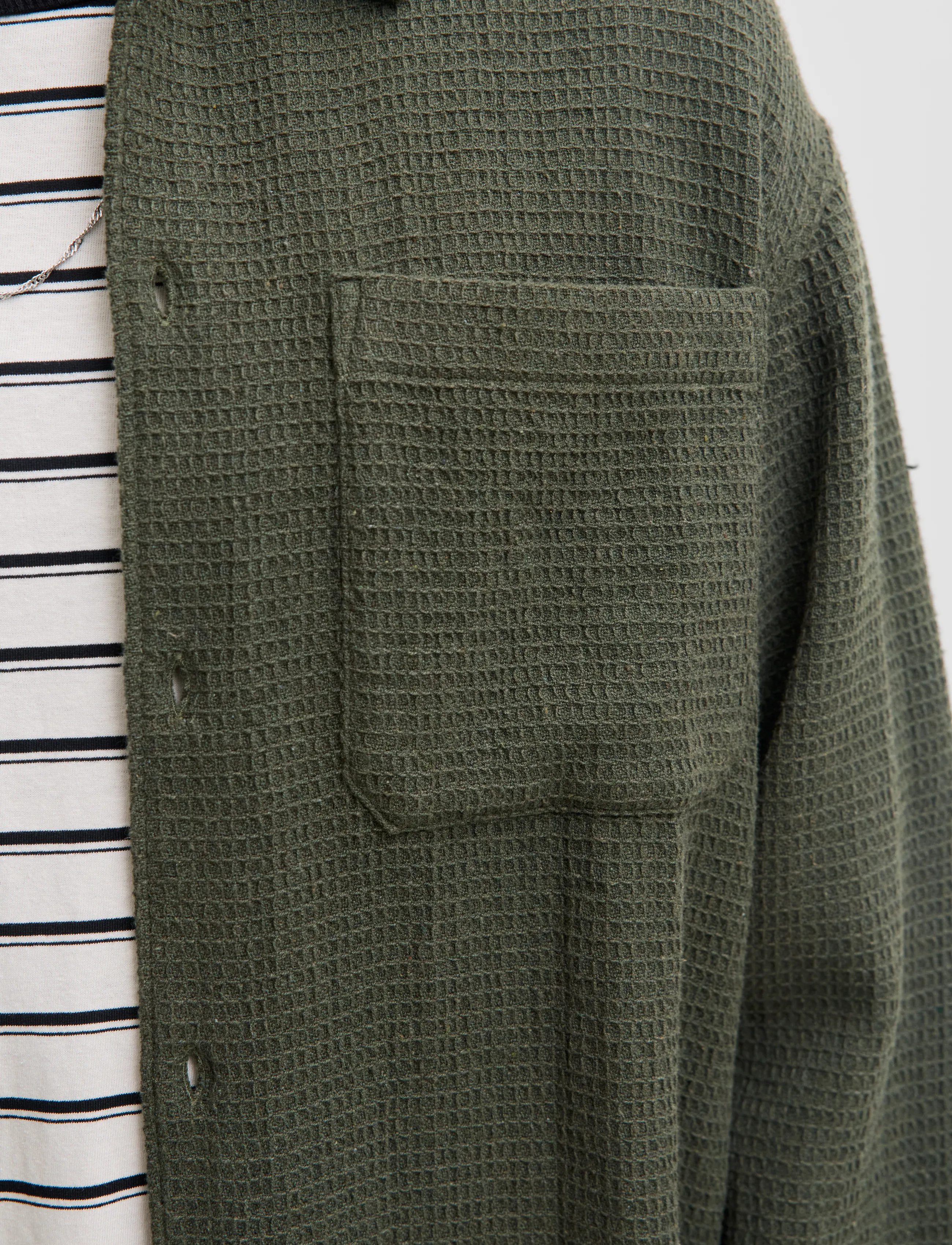Jack & Jones - JJAUSTIN WAFFLE SHIRT LS - rosin - 5