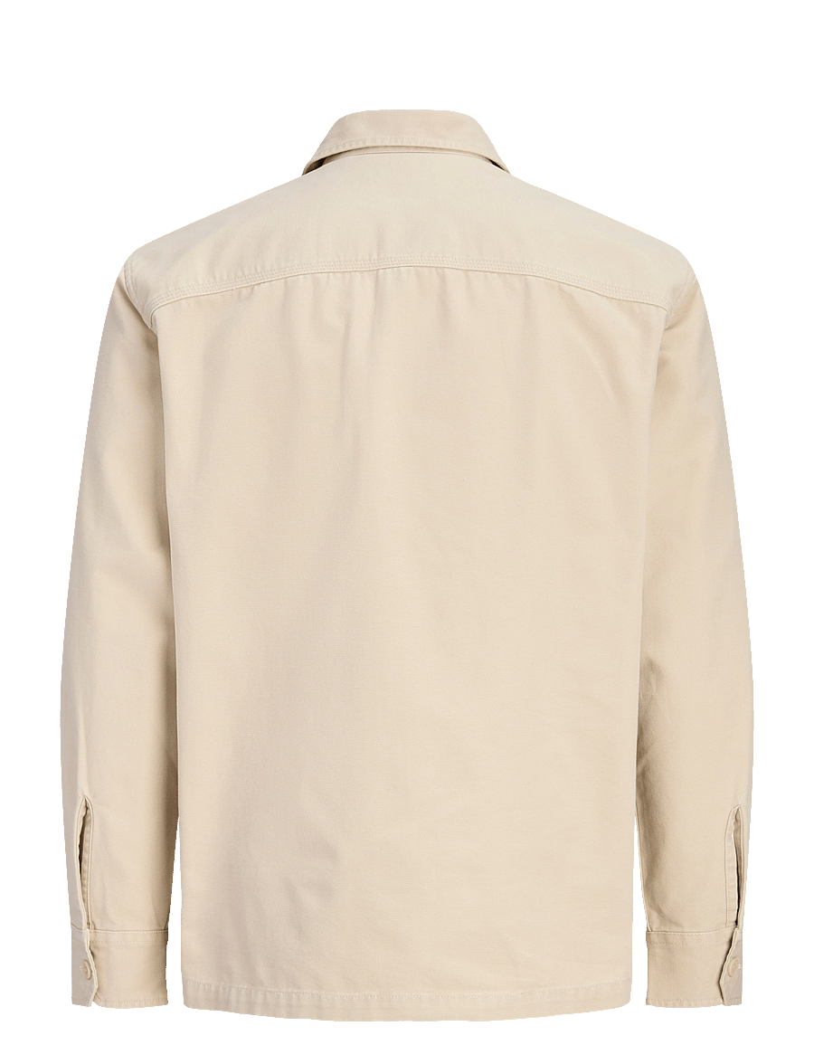 Jack & Jones - JJECOLTON CANVAS OVERSHIRT LS SN - casual skjortor - fields of rye - 2