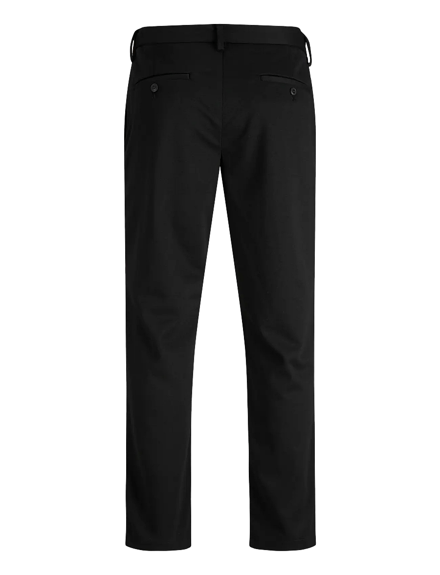 Jack & Jones - JPSTOLLIE DEVON CHINO NOOS - freizeithosen - black - 2