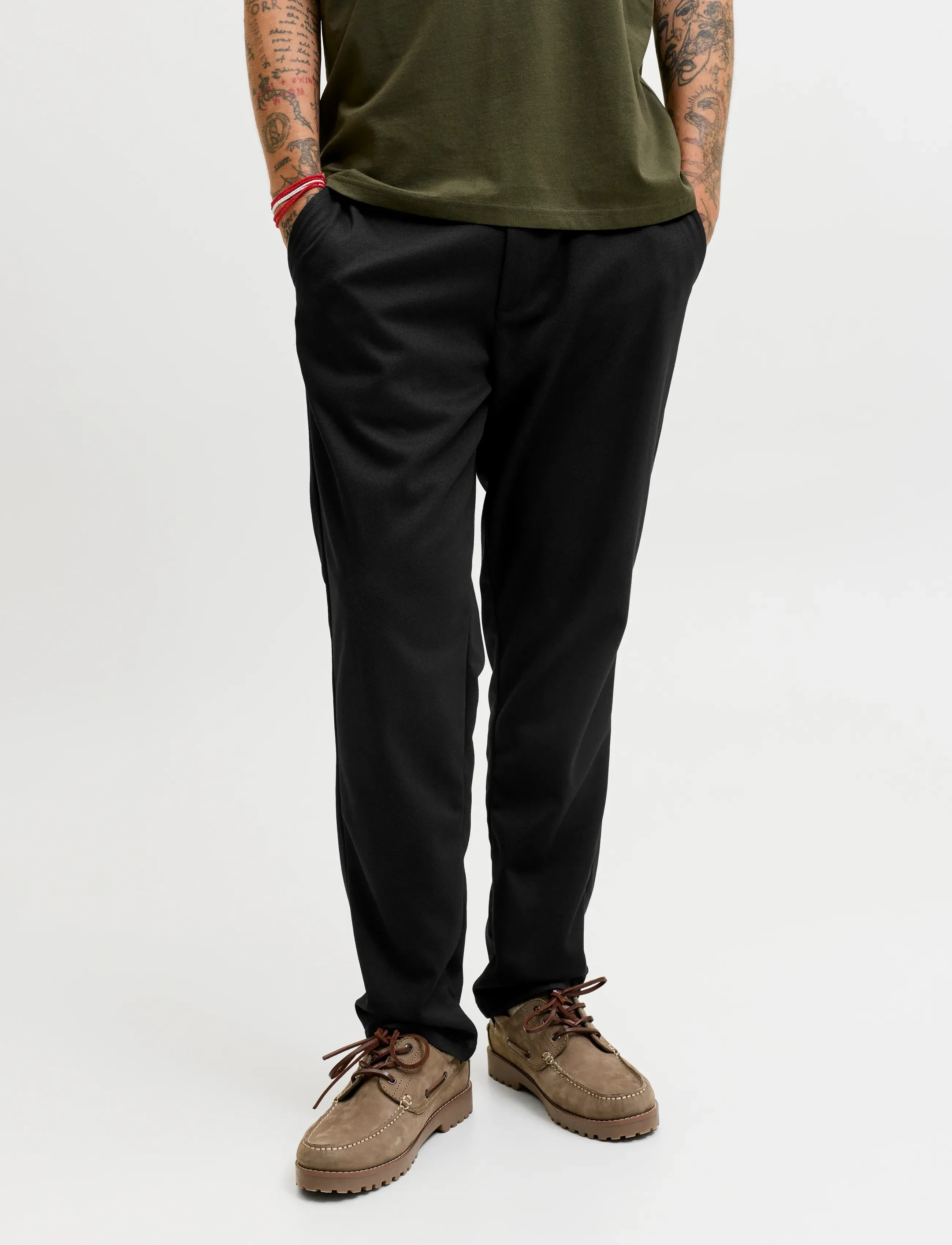 Jack & Jones Jpstollie Devon Chino Noos, 30 x 30, Trousers, Schwarz - Casual, Männerswear
