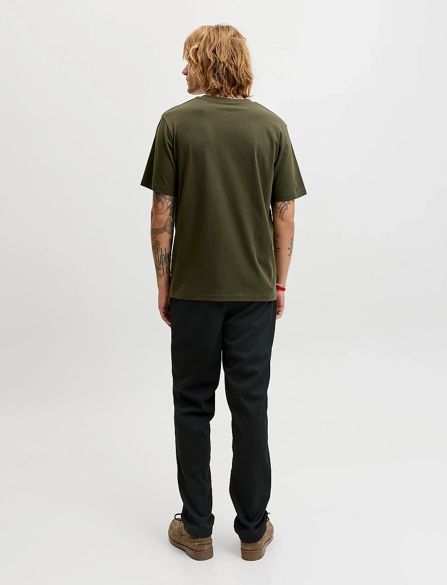 Jack & Jones - JPSTOLLIE DEVON CHINO NOOS - freizeithosen - black - 3