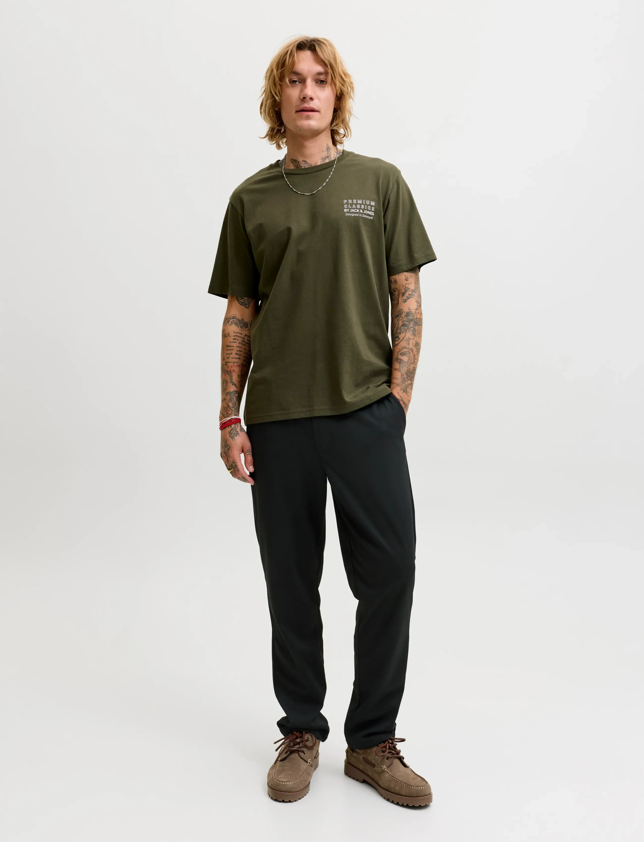 Jack & Jones - JPSTOLLIE DEVON CHINO NOOS - freizeithosen - black - 4