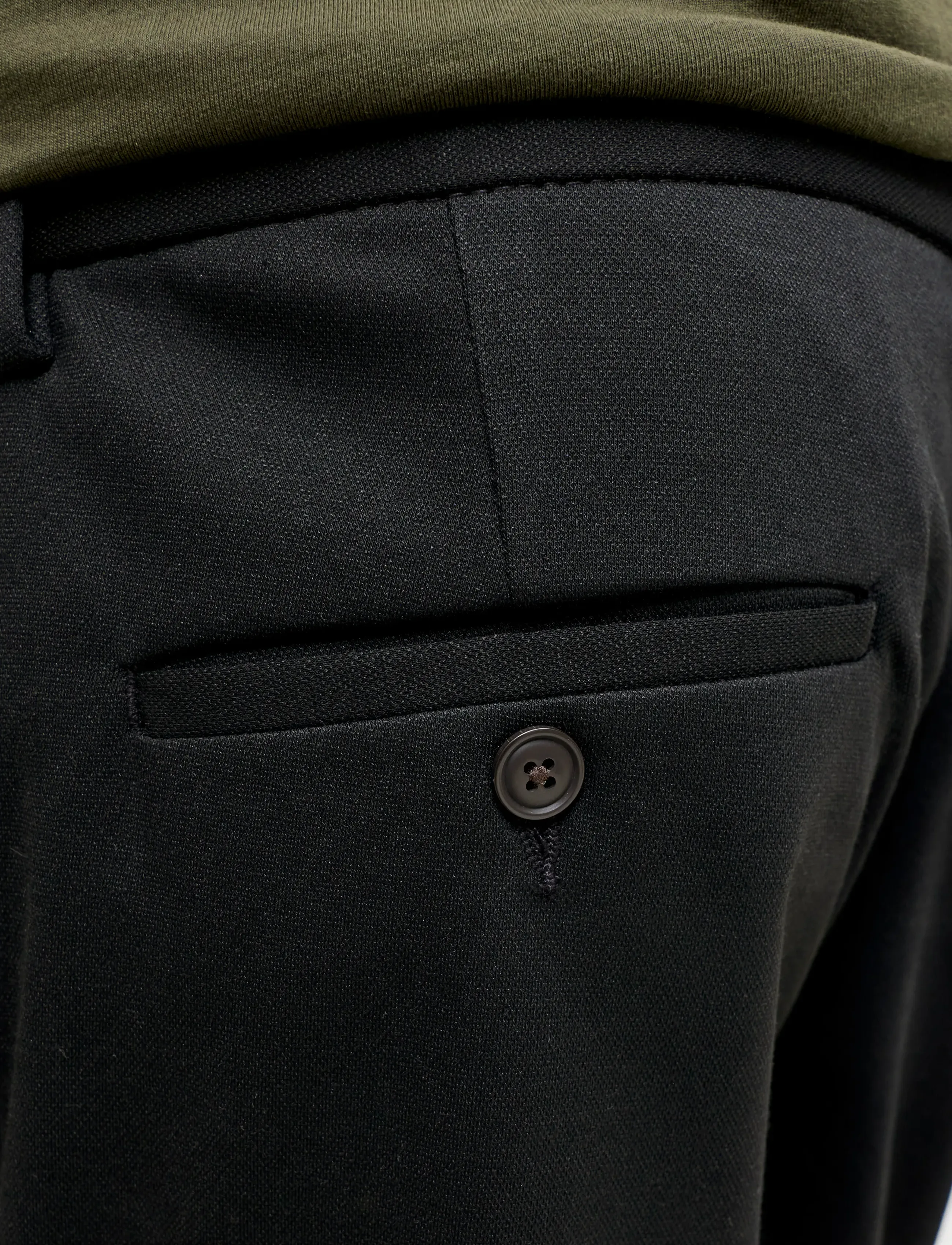 Jack & Jones - JPSTOLLIE DEVON CHINO NOOS - freizeithosen - black - 5