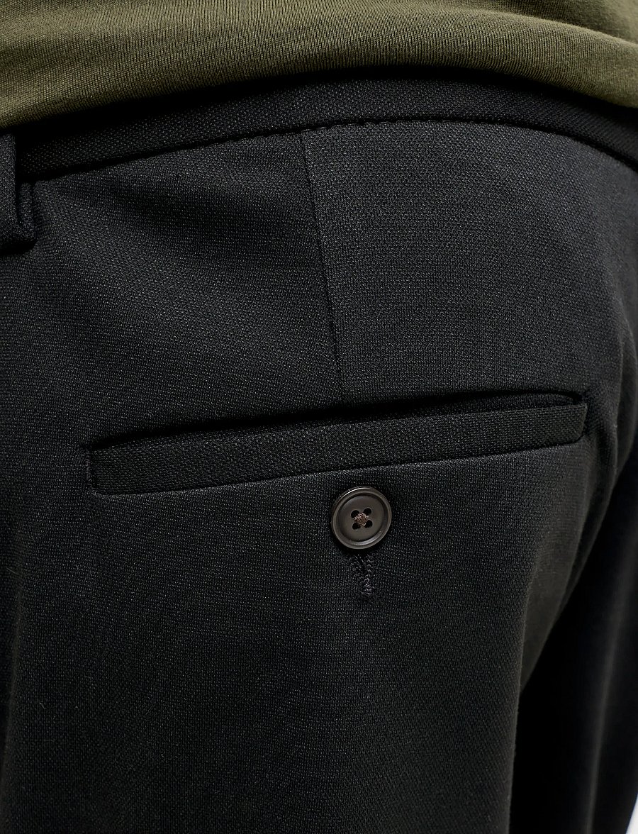Jack & Jones - JPSTOLLIE DEVON CHINO NOOS - freizeithosen - black - 5