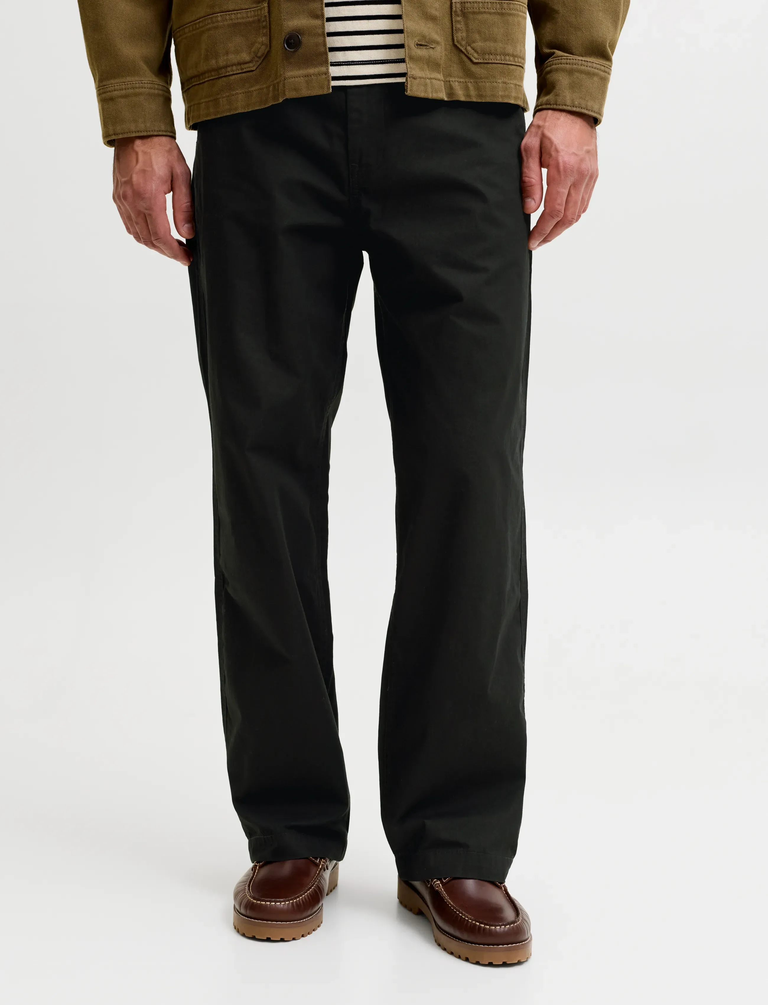 Jack & Jones Jpstbill Drew Chino Noos, 30 x 30, Trousers, Schwarz - Chinos, Männerswear