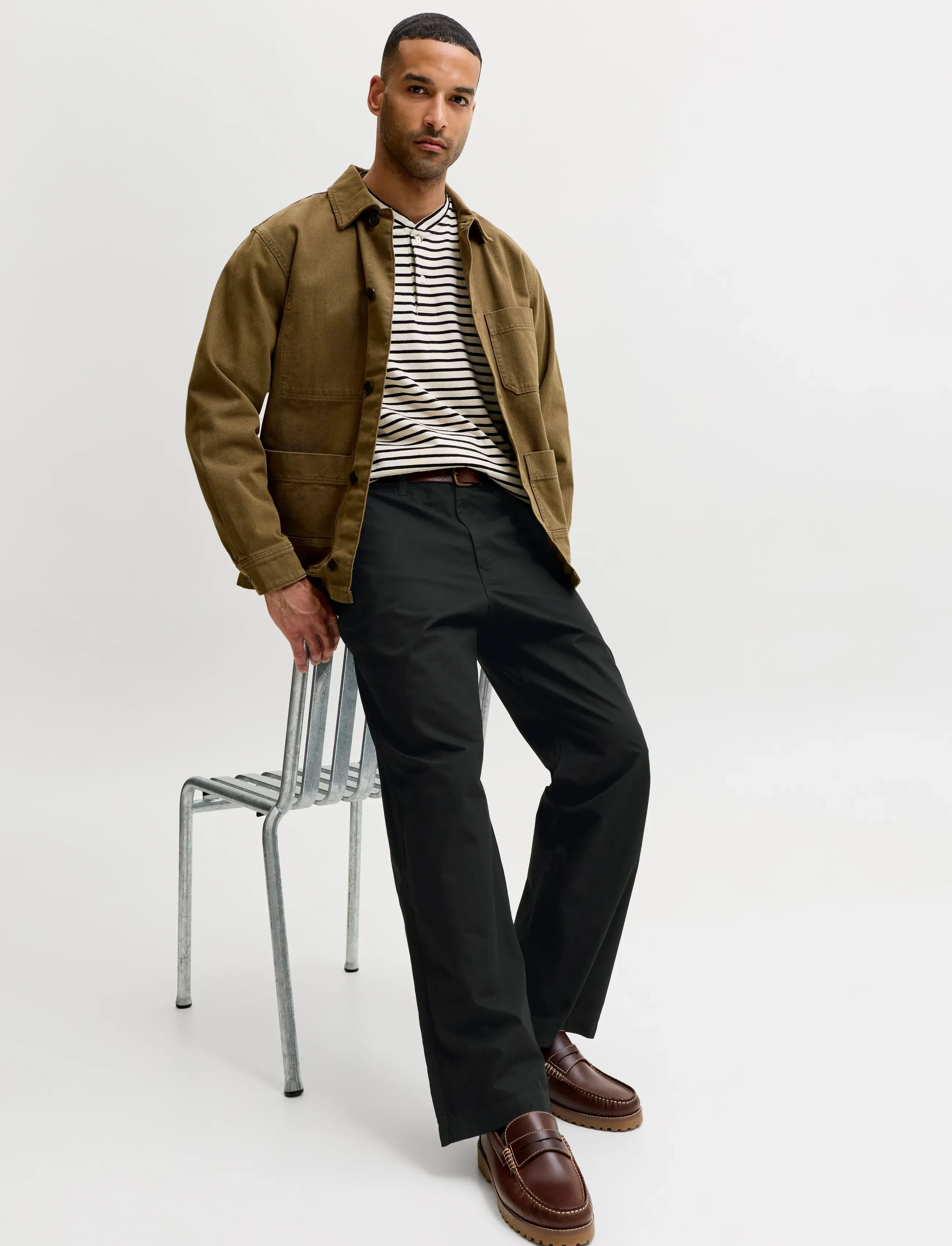 Jack & Jones - JPSTBILL DREW CHINO NOOS - black - 5