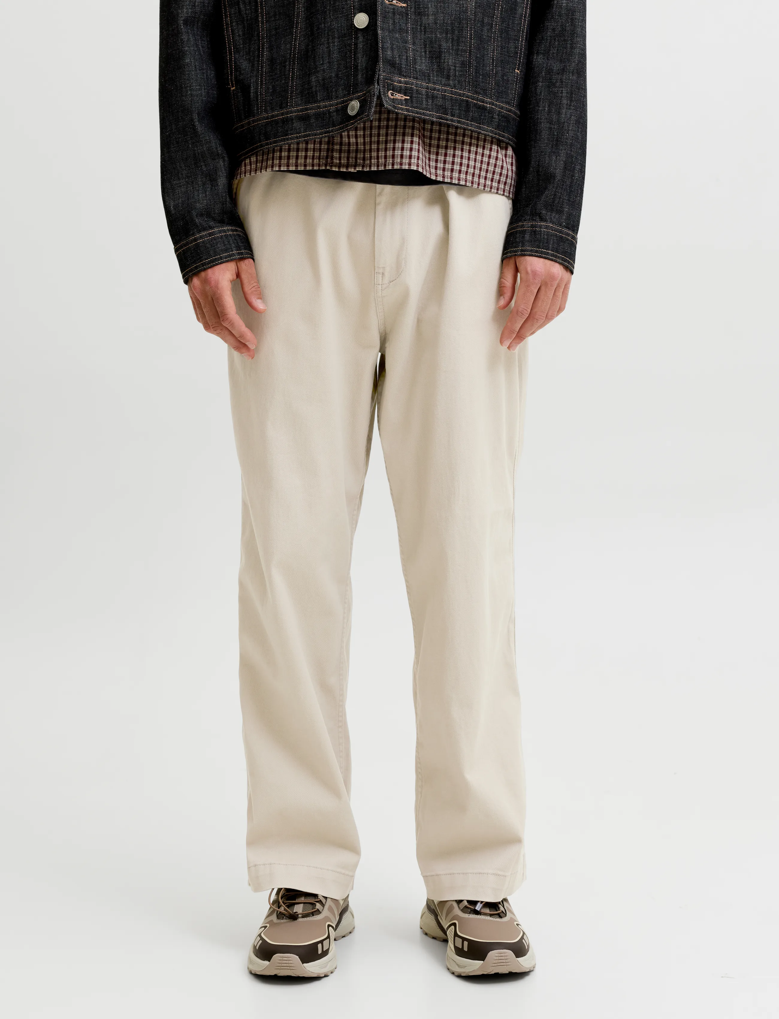 Jack & Jones JPSTBILL DREW CHINO NOOS - Chino püksid - STRING / beige