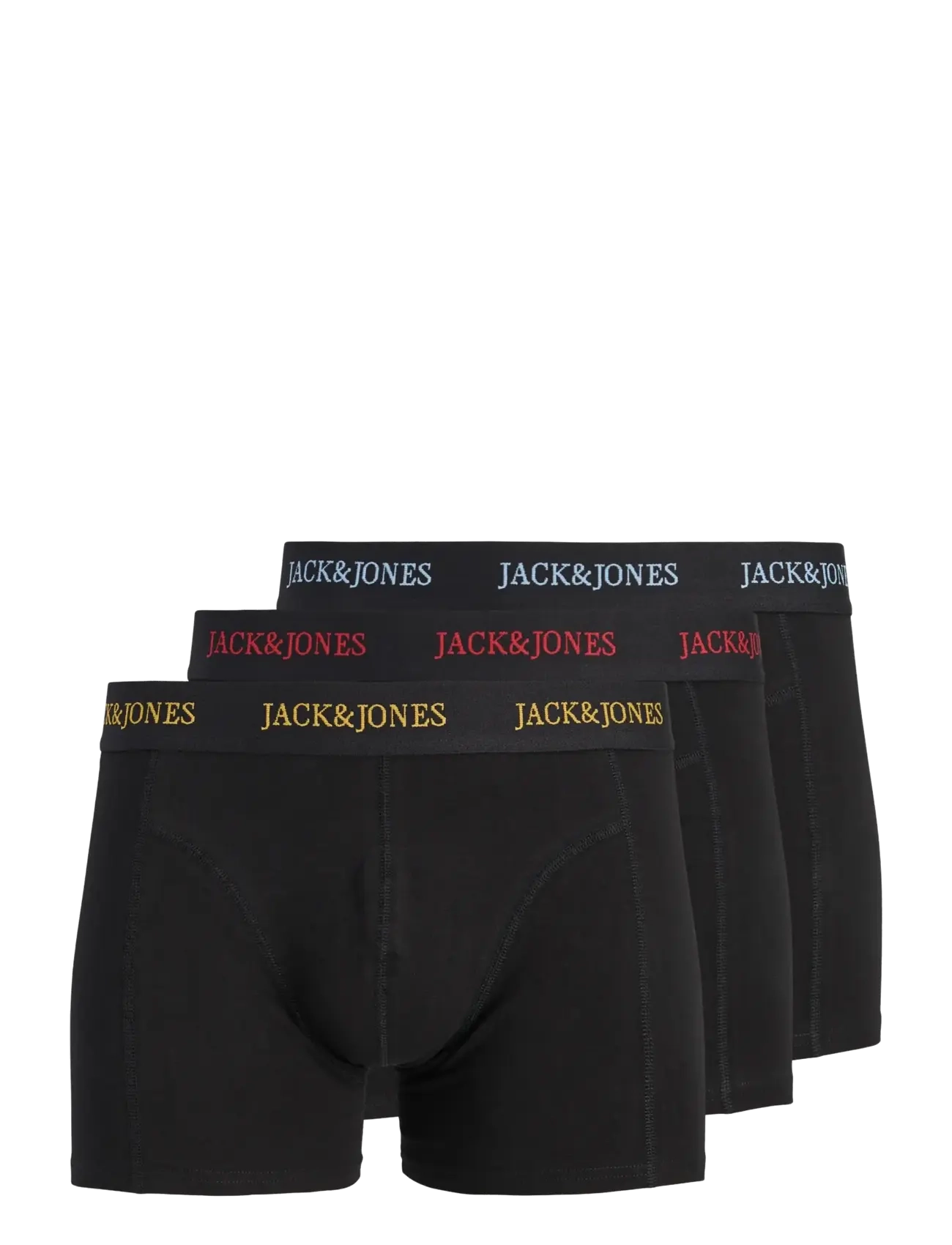 Jack & Jones Jacblaze Solid Trunks 3 Pack Bf - Black - L