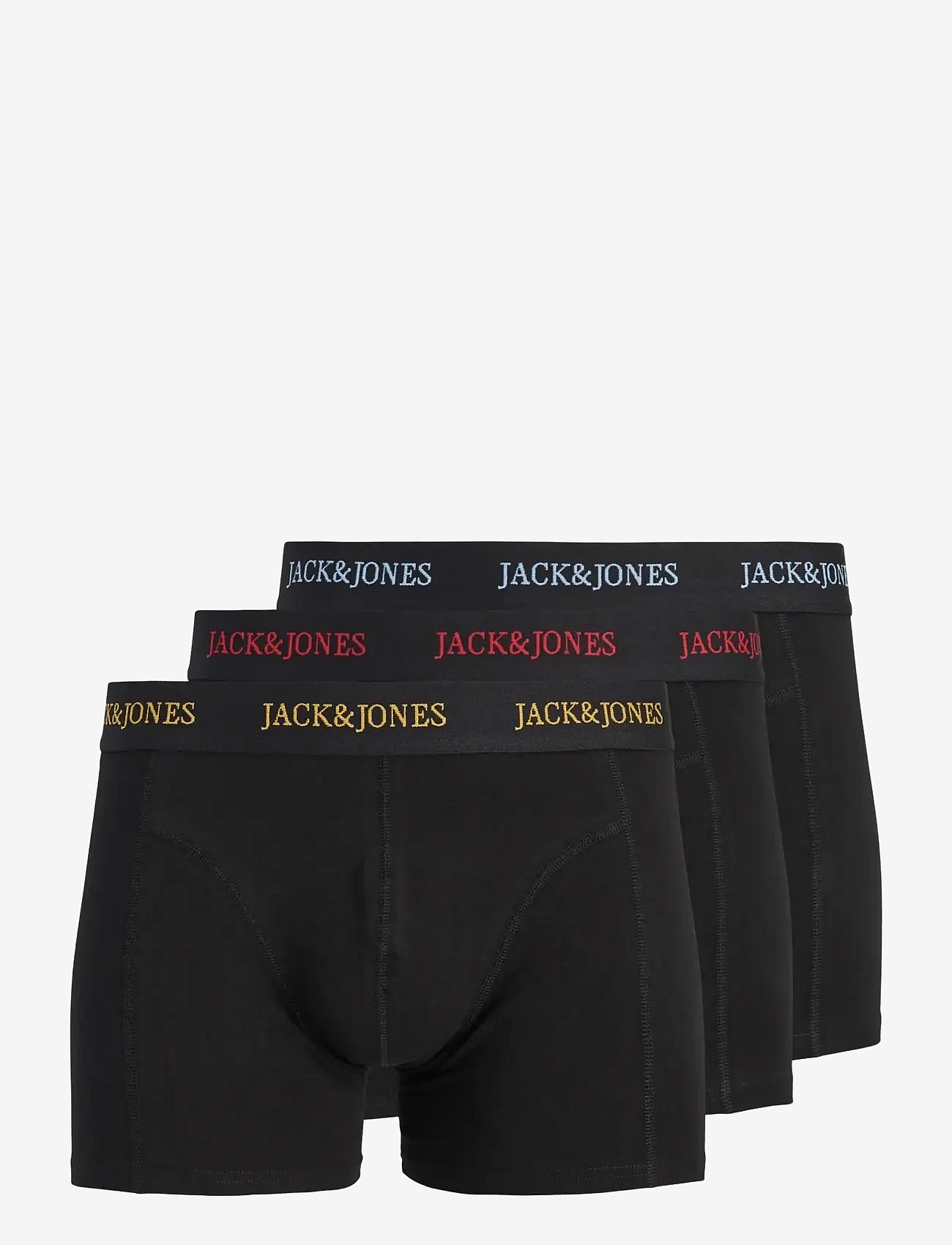 Jack & Jones Jacblaze Solid Trunks 3 Pack Bf - Black - L